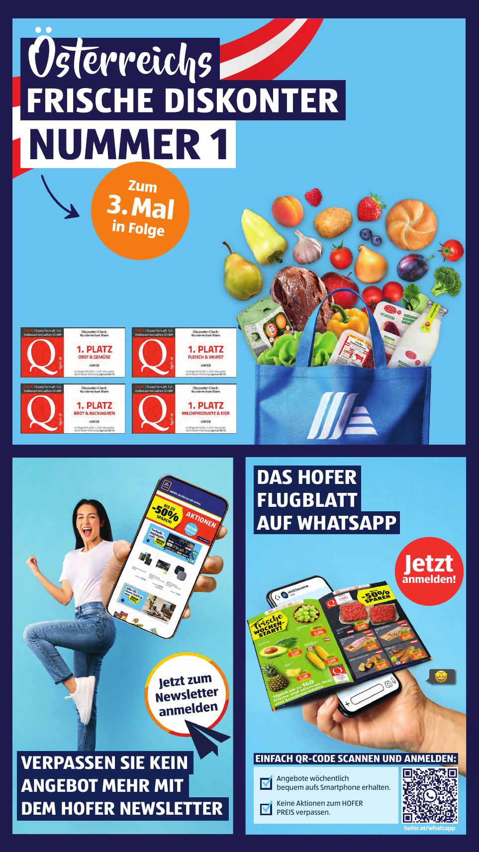 Hofer flyer page