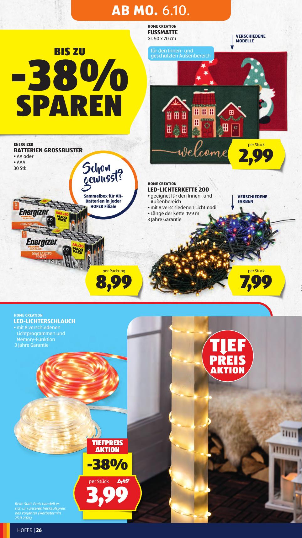 Hofer flyer page