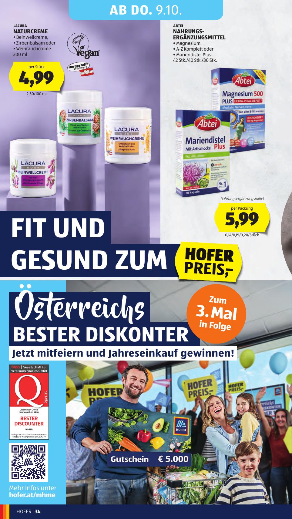 Hofer flyer page