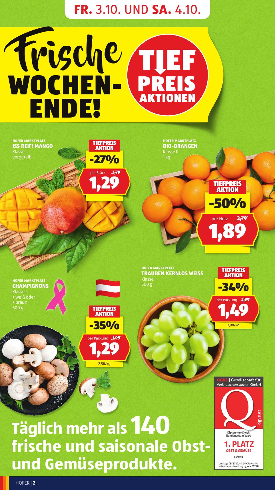 Hofer flyer page