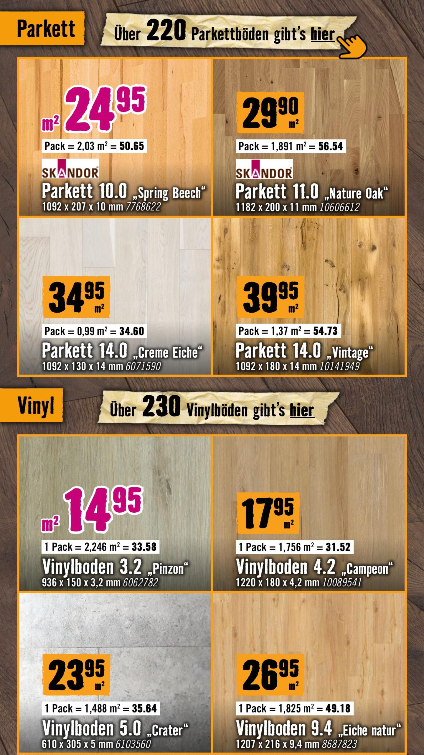 Hornbach flyer page