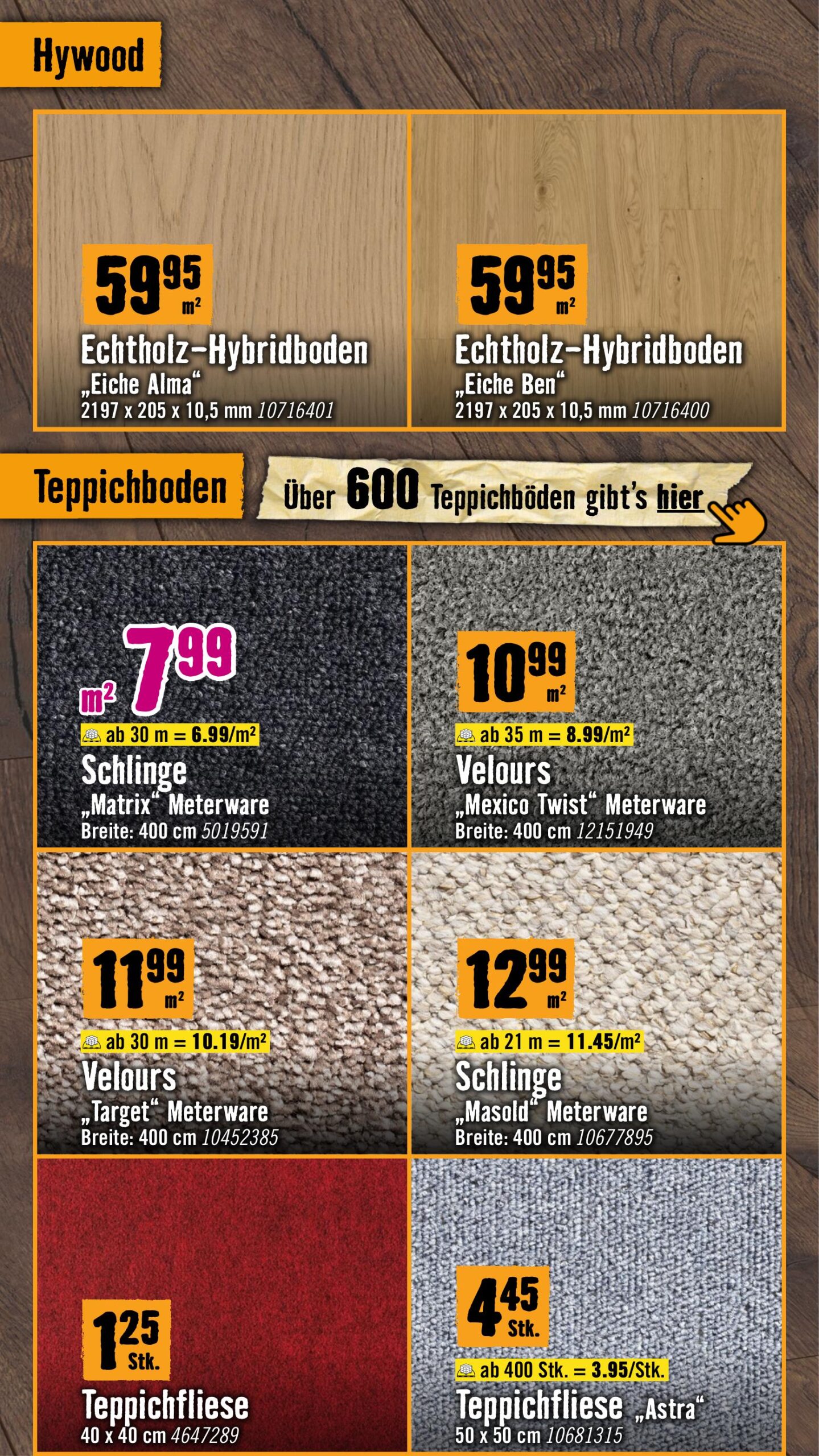 Hornbach flyer page
