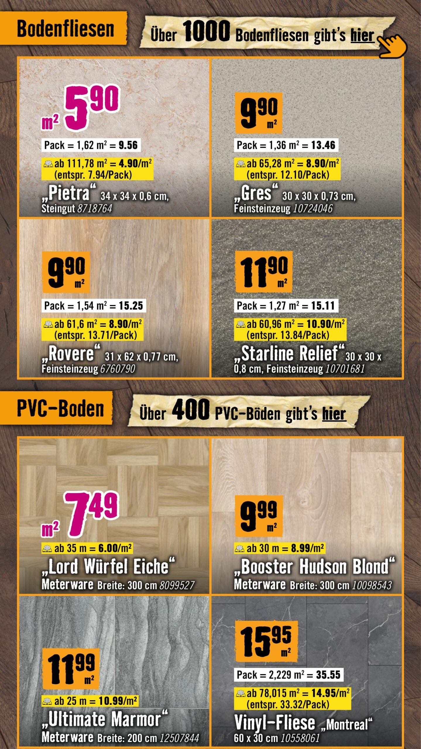 Hornbach flyer page