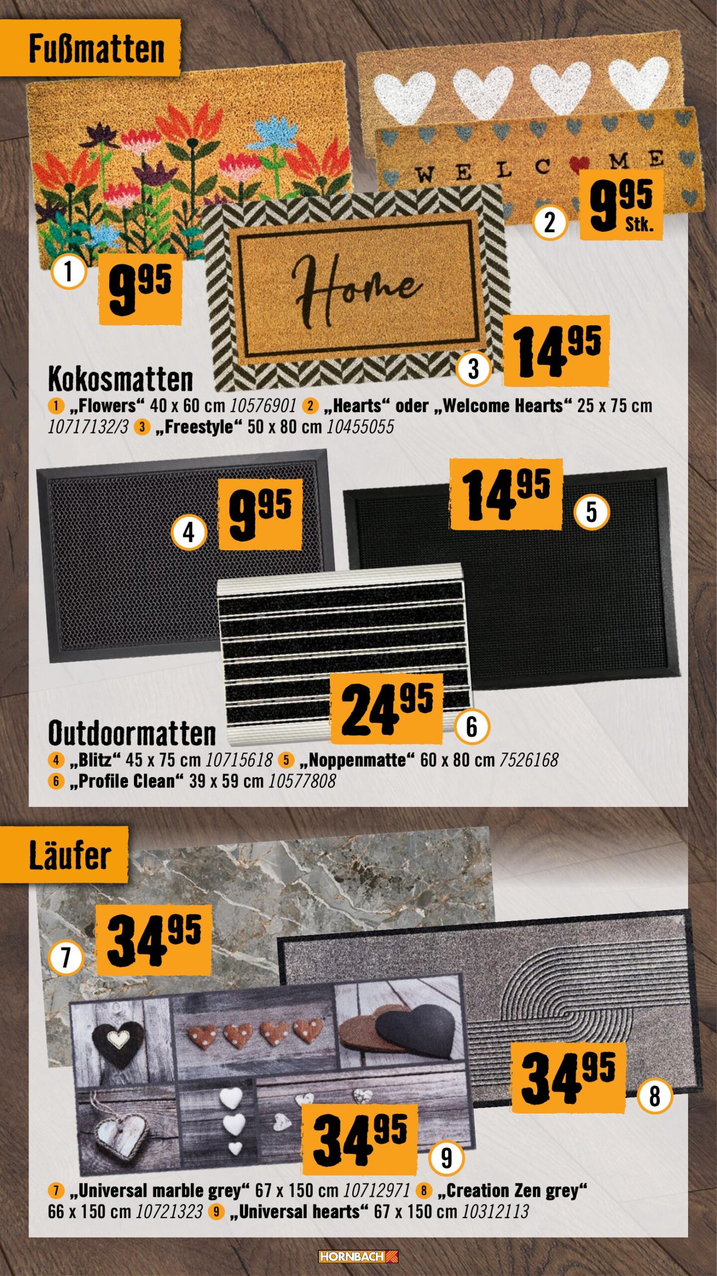 Hornbach flyer page