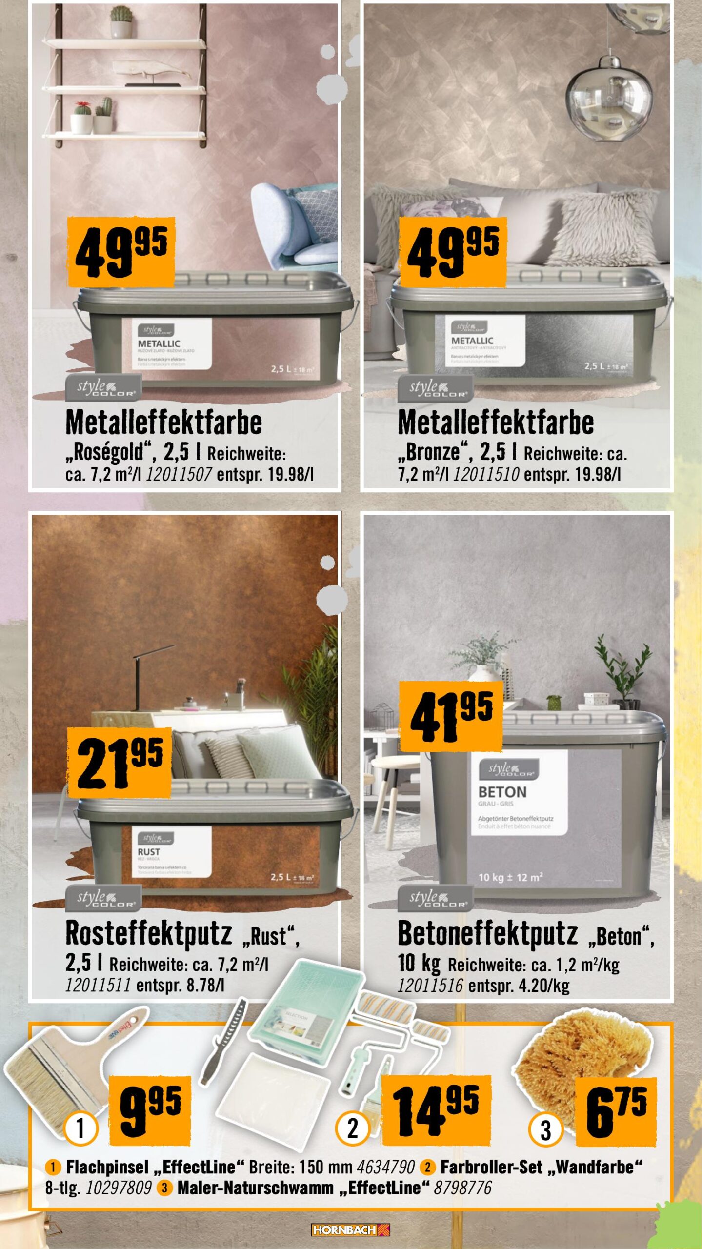 Hornbach flyer page