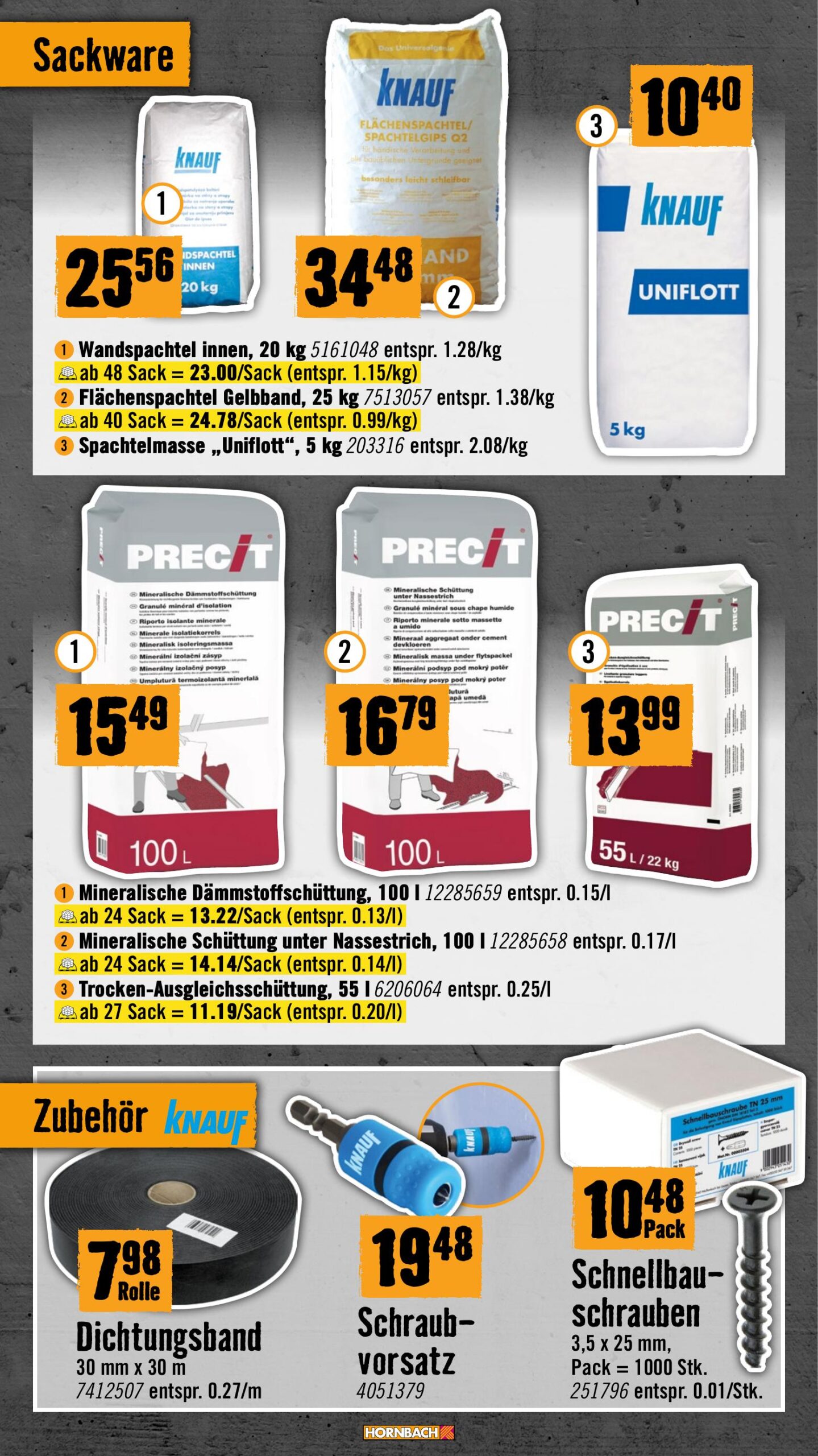 Hornbach flyer page