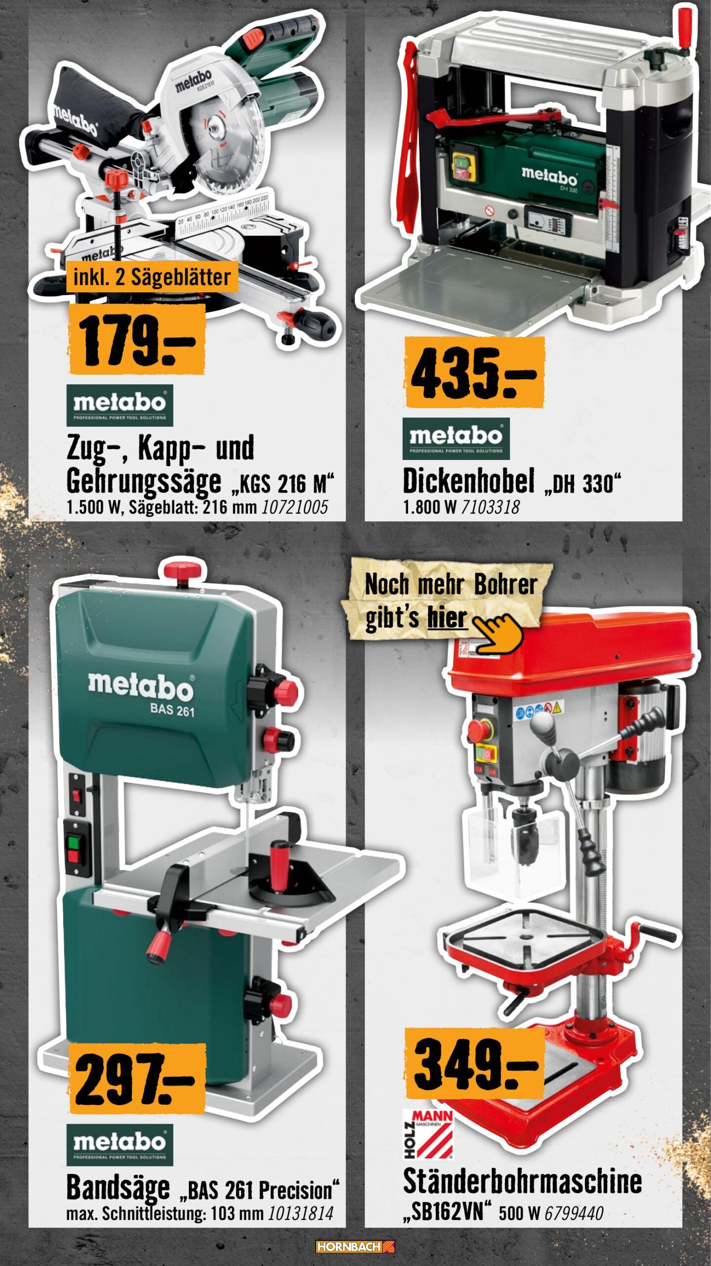 Hornbach flyer page