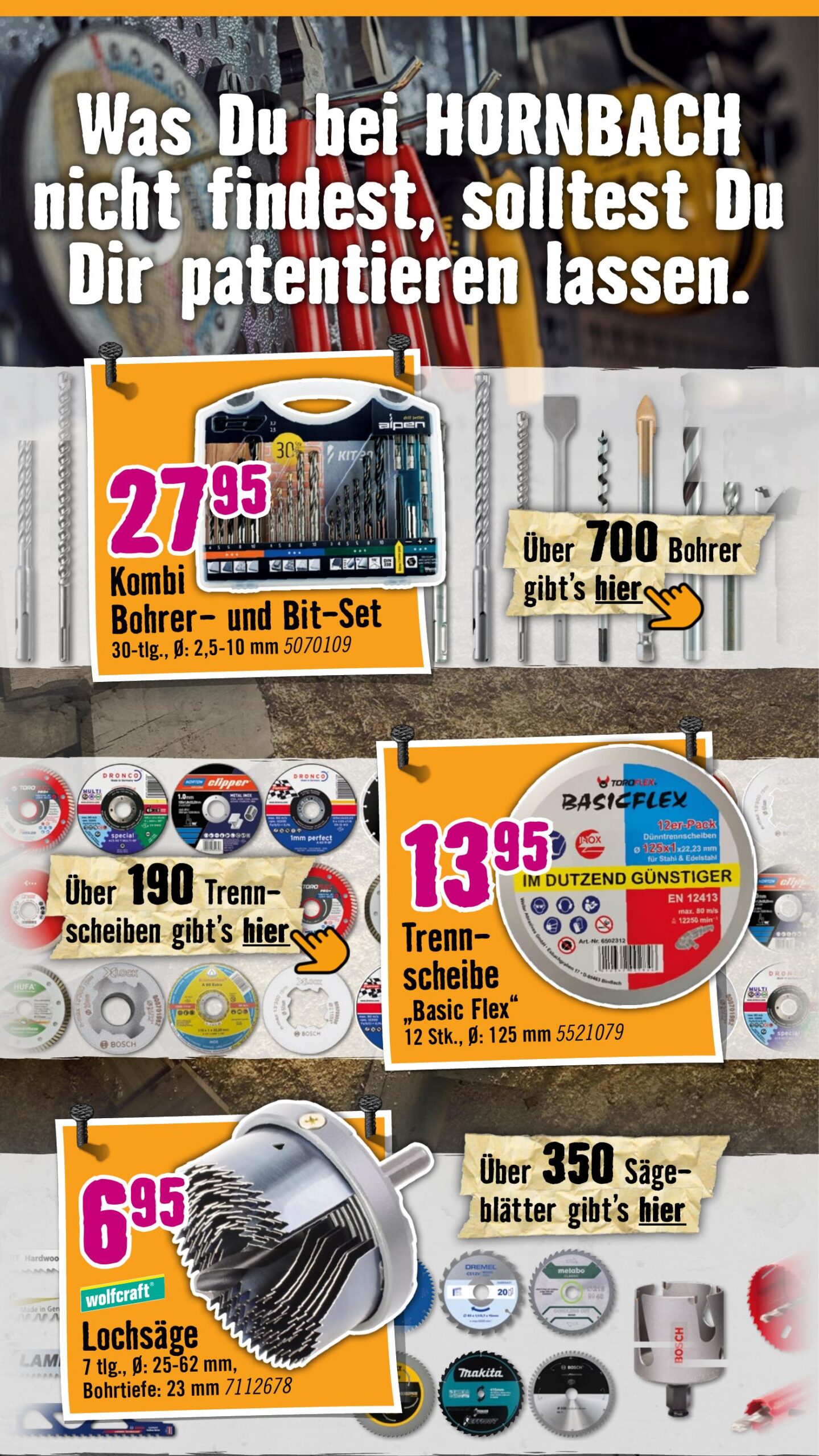 Hornbach flyer page