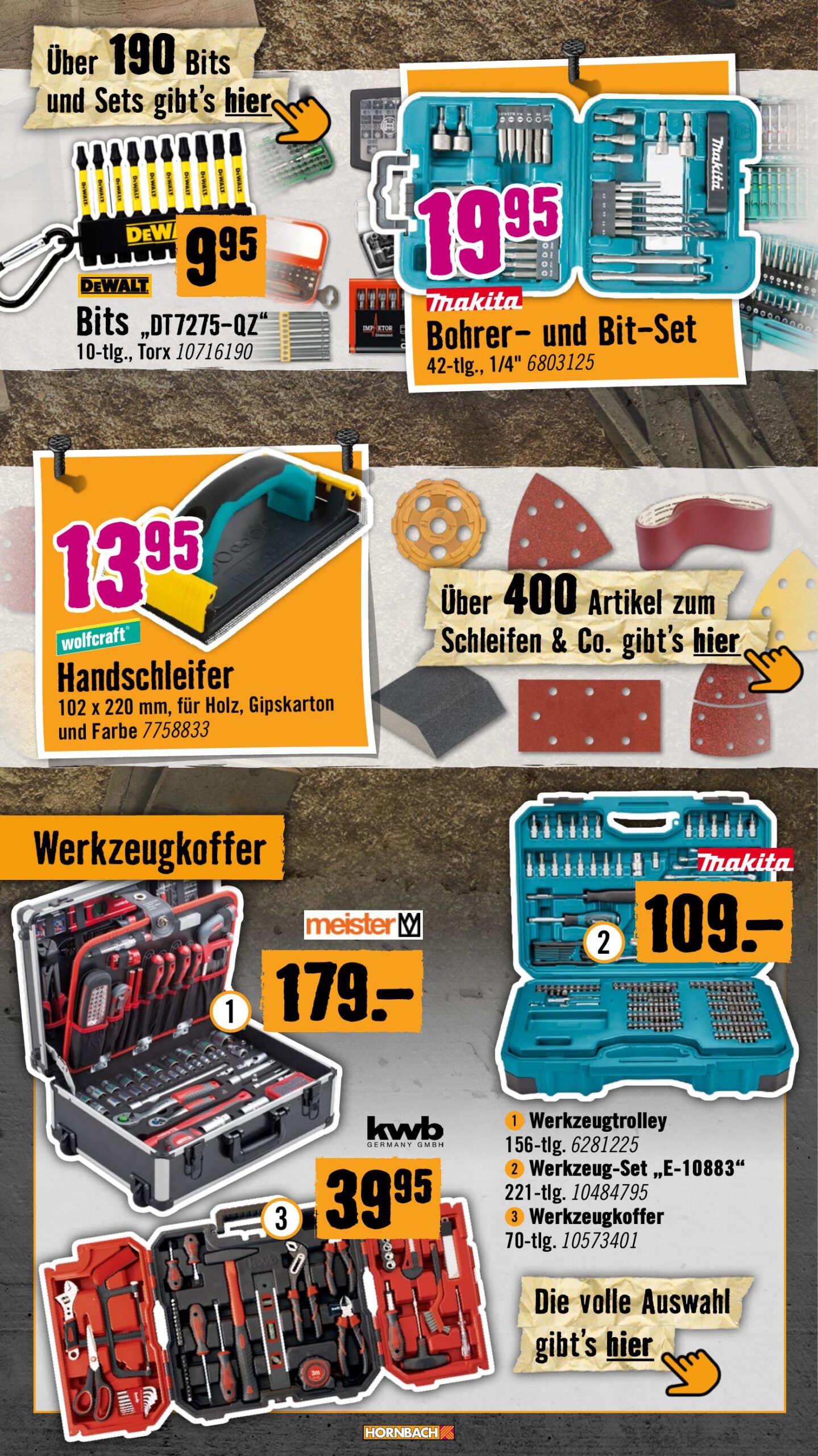 Hornbach flyer page