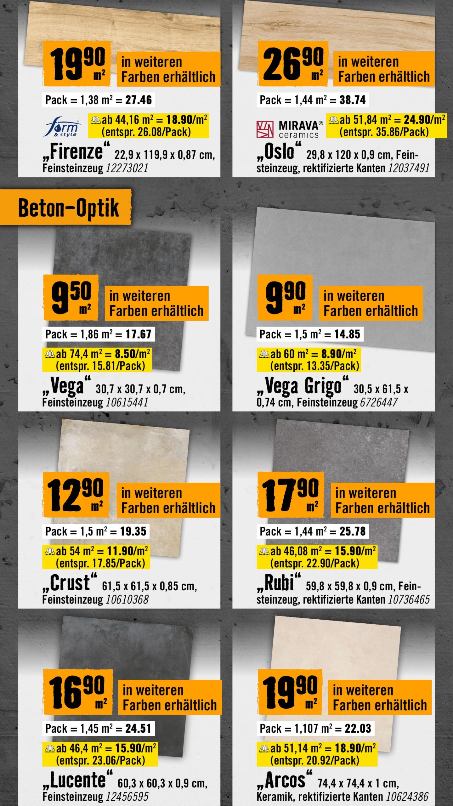 Hornbach flyer page