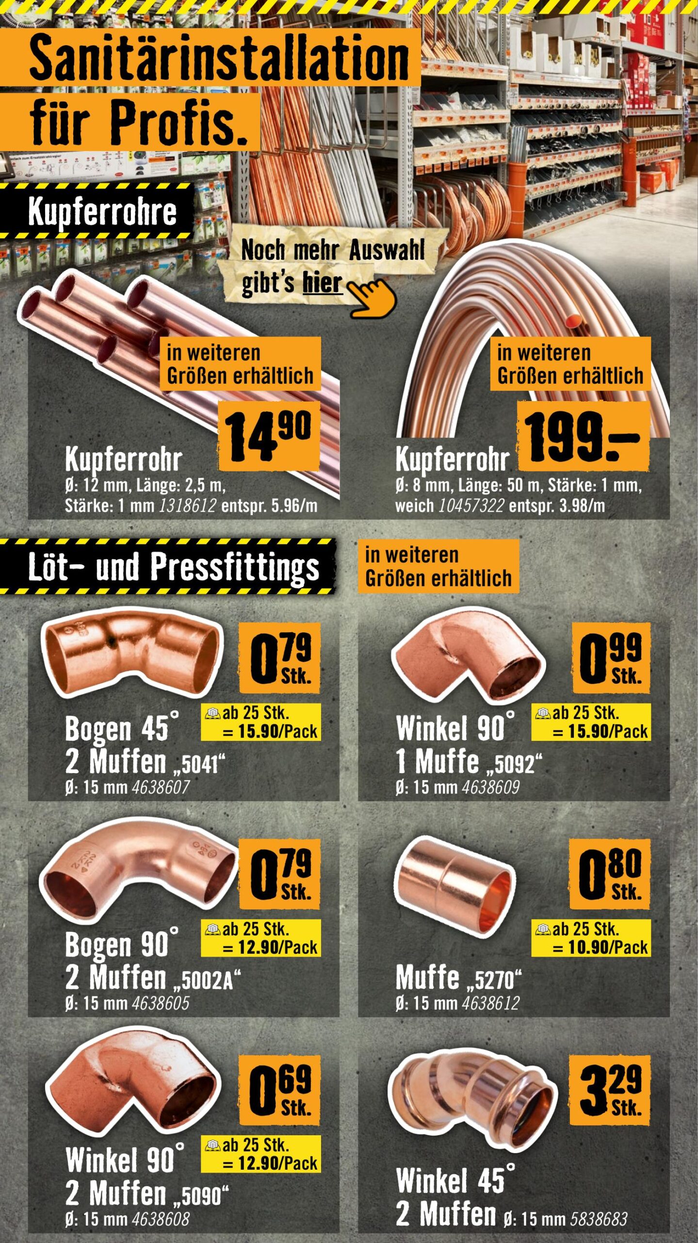 Hornbach flyer page