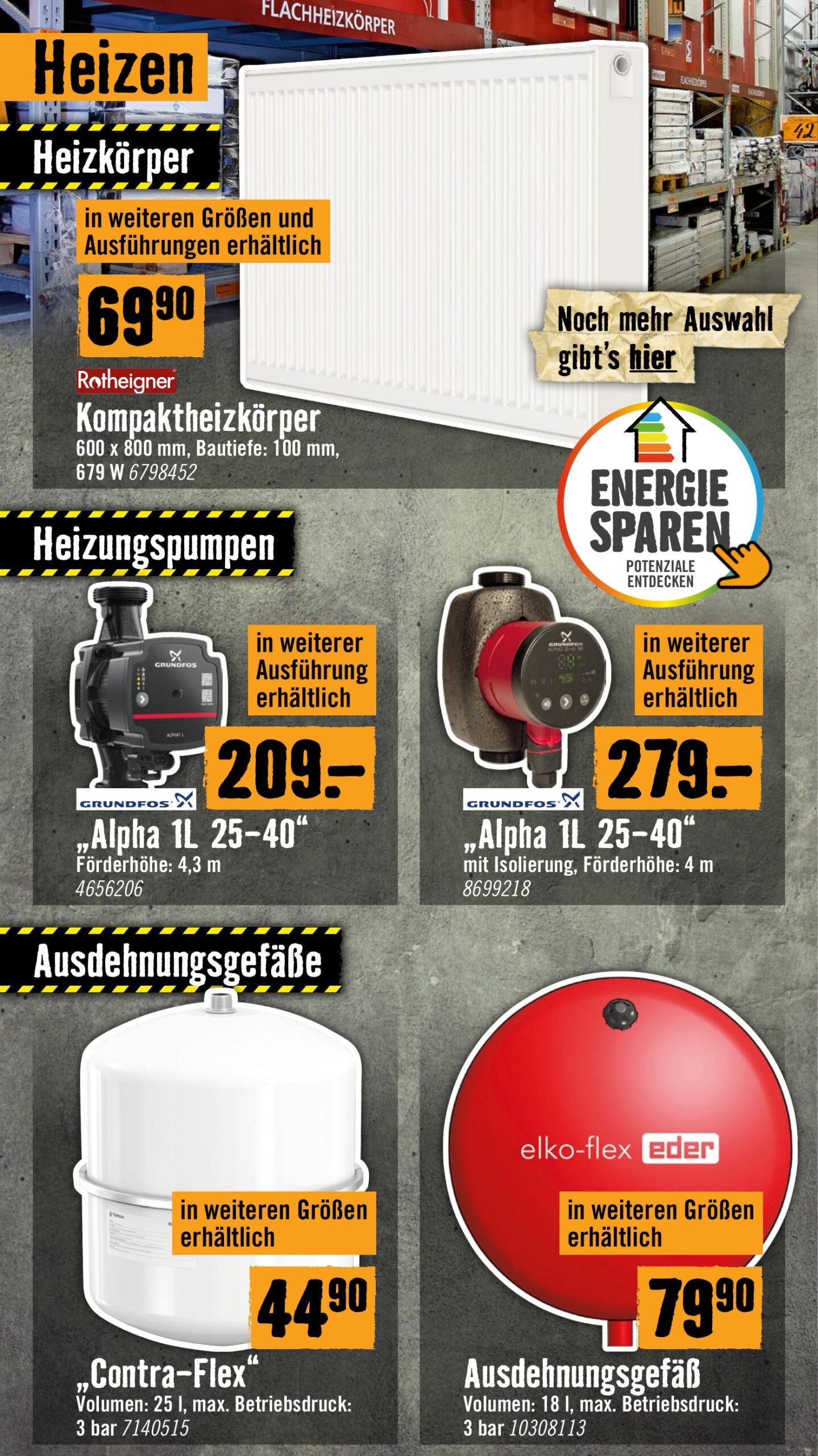Hornbach flyer page