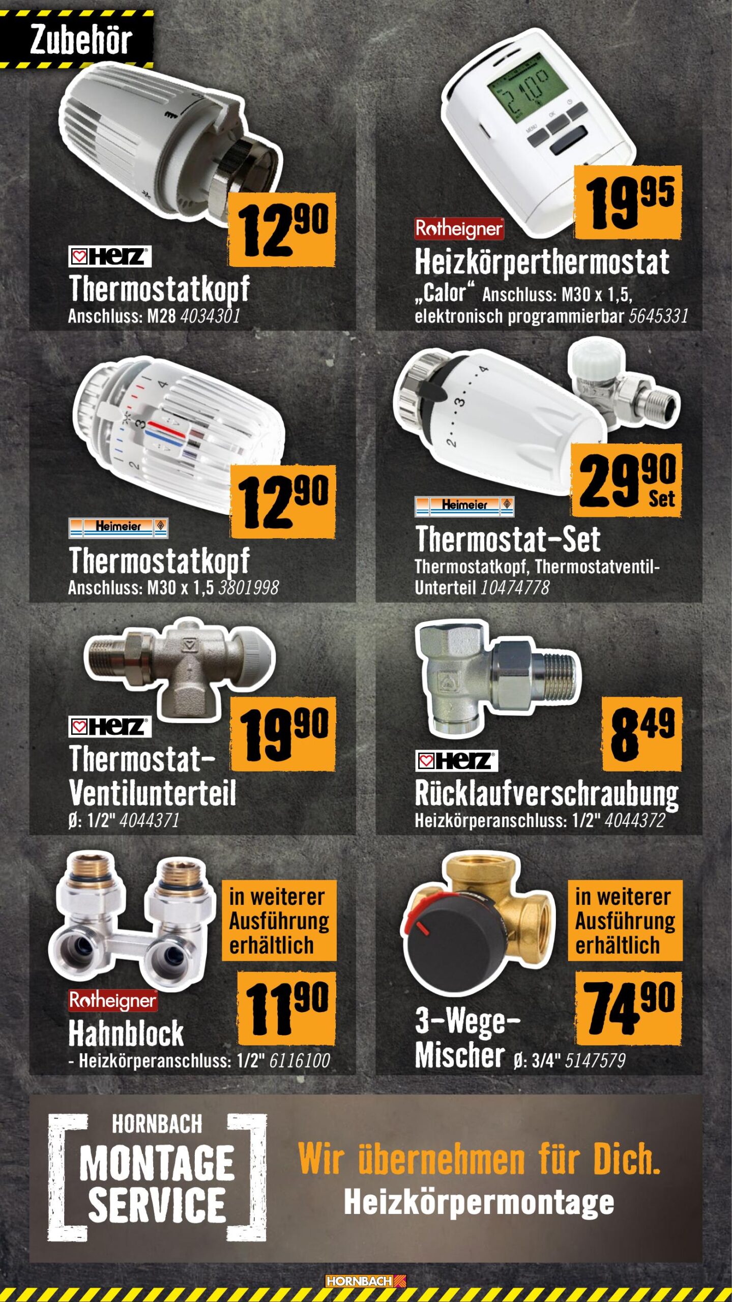 Hornbach flyer page
