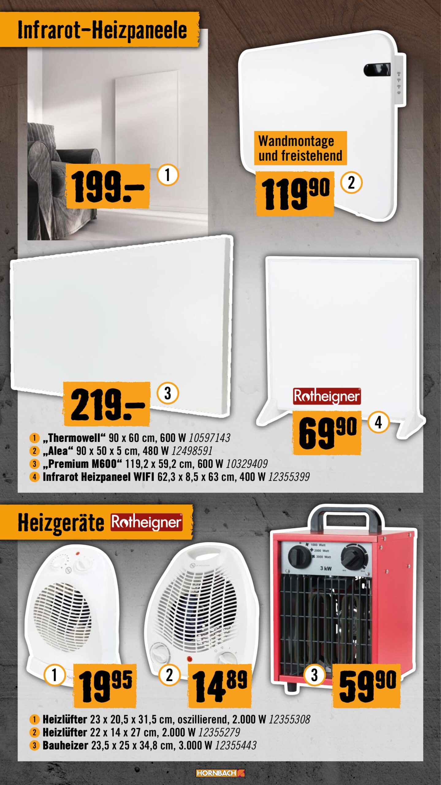 Hornbach flyer page