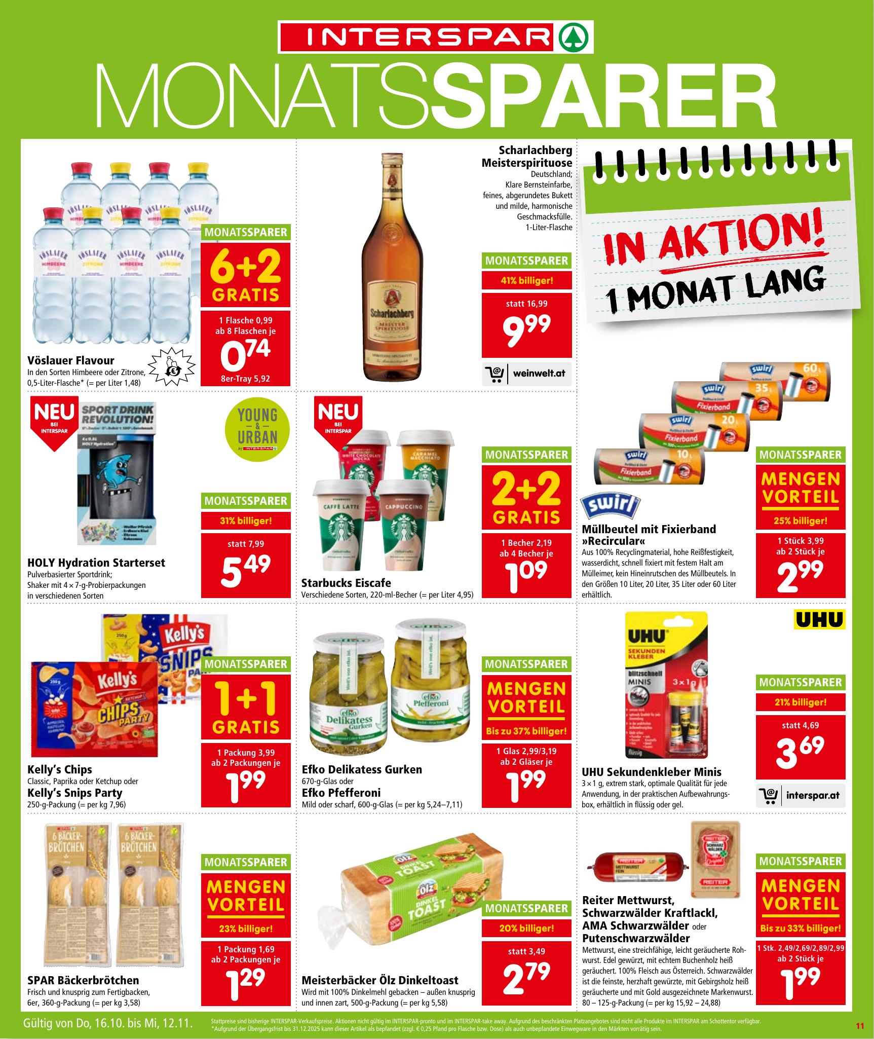 Interspar flyer page