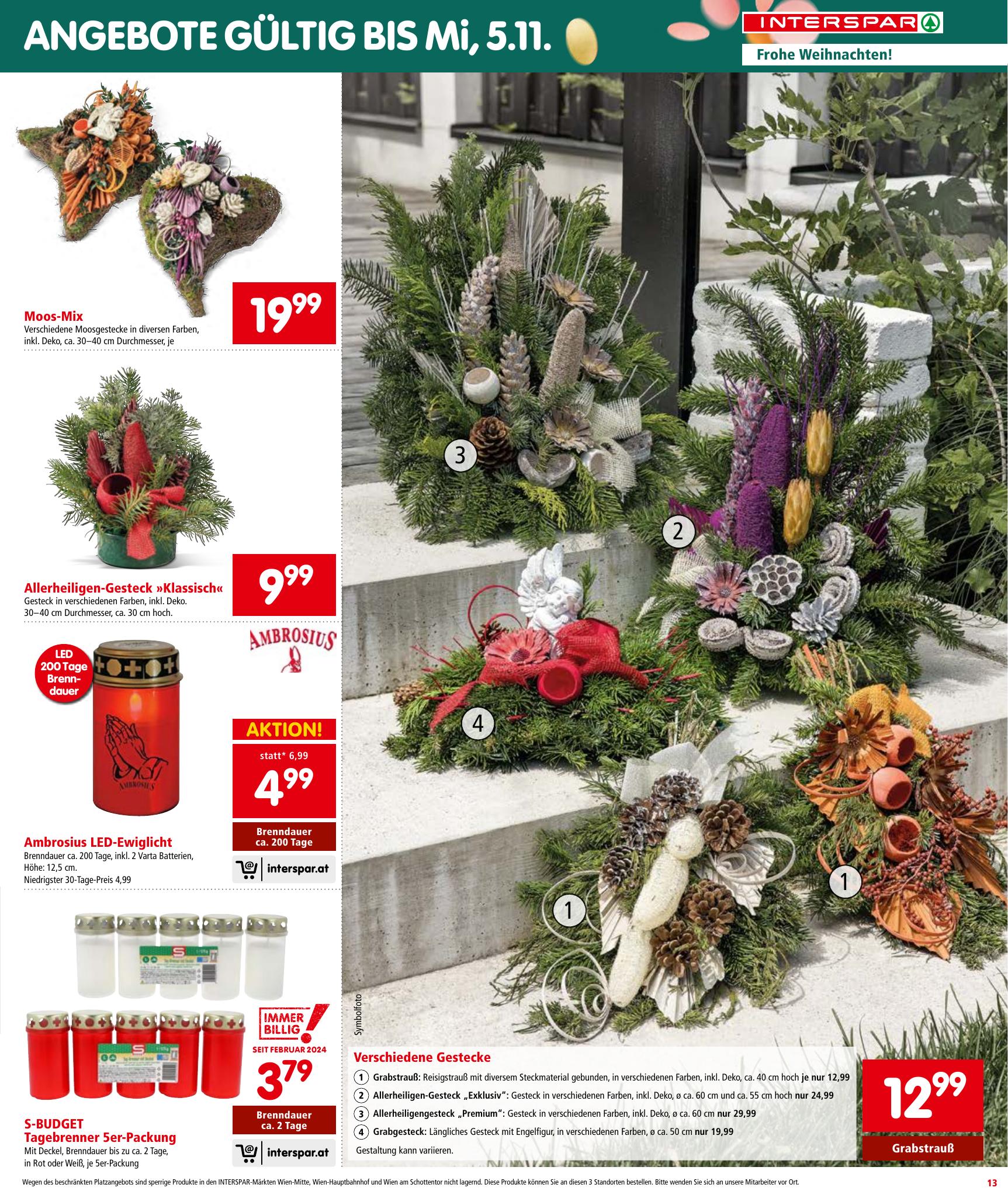 Interspar flyer page