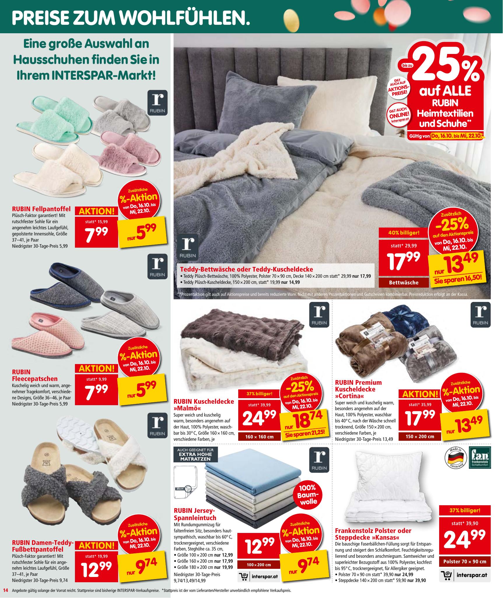 Interspar flyer page