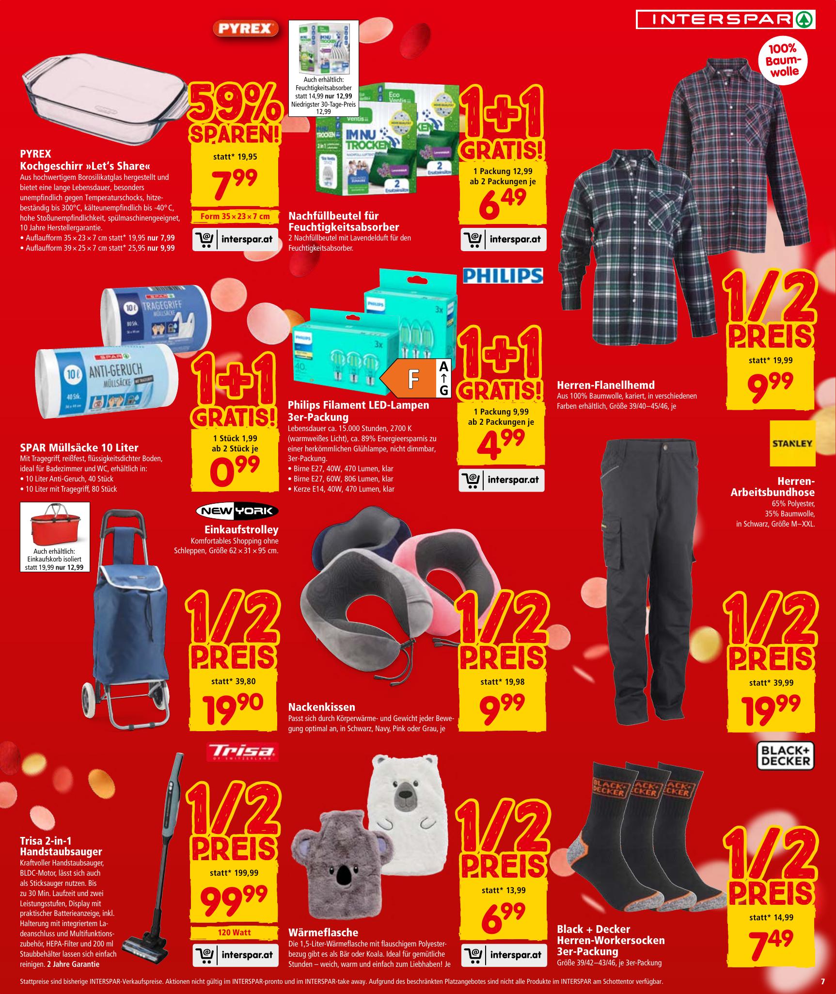Interspar flyer page