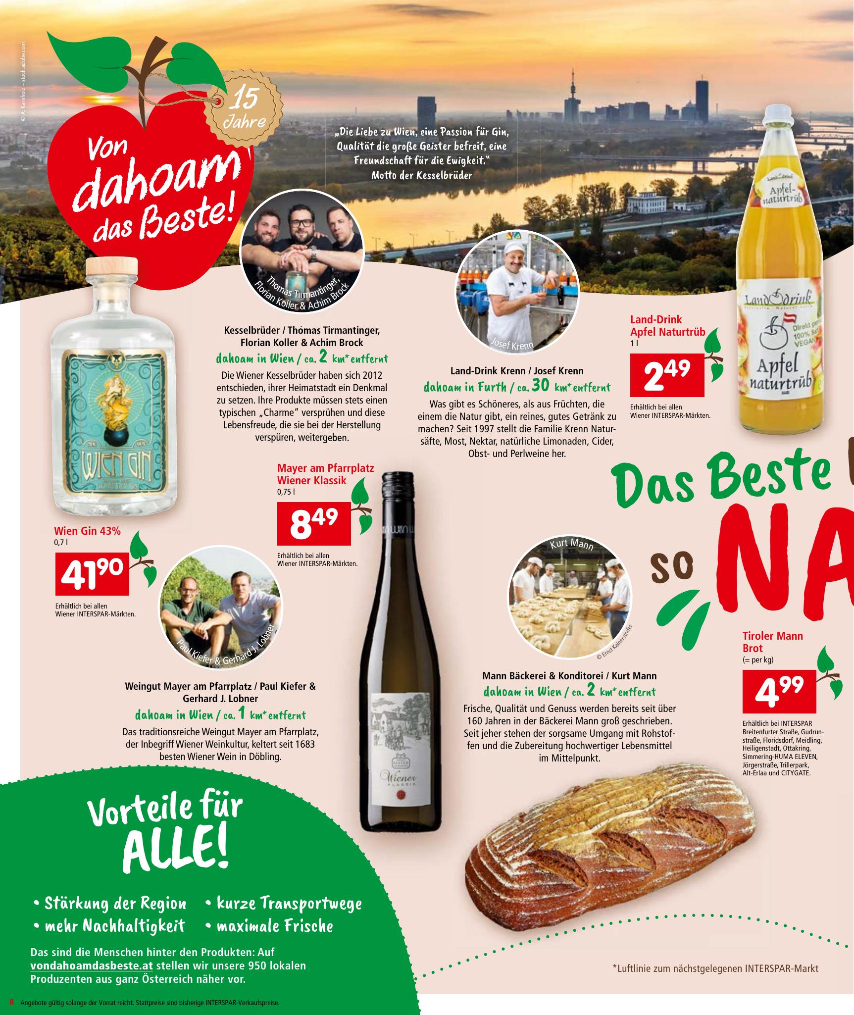 Interspar flyer page