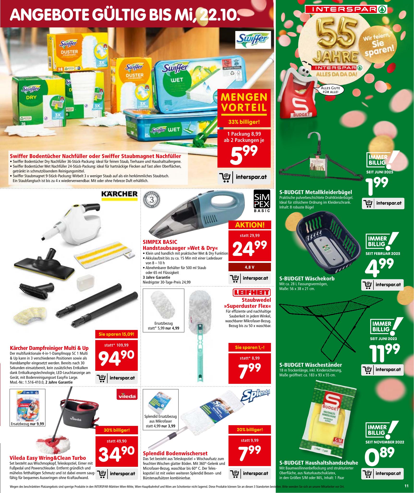Interspar flyer page