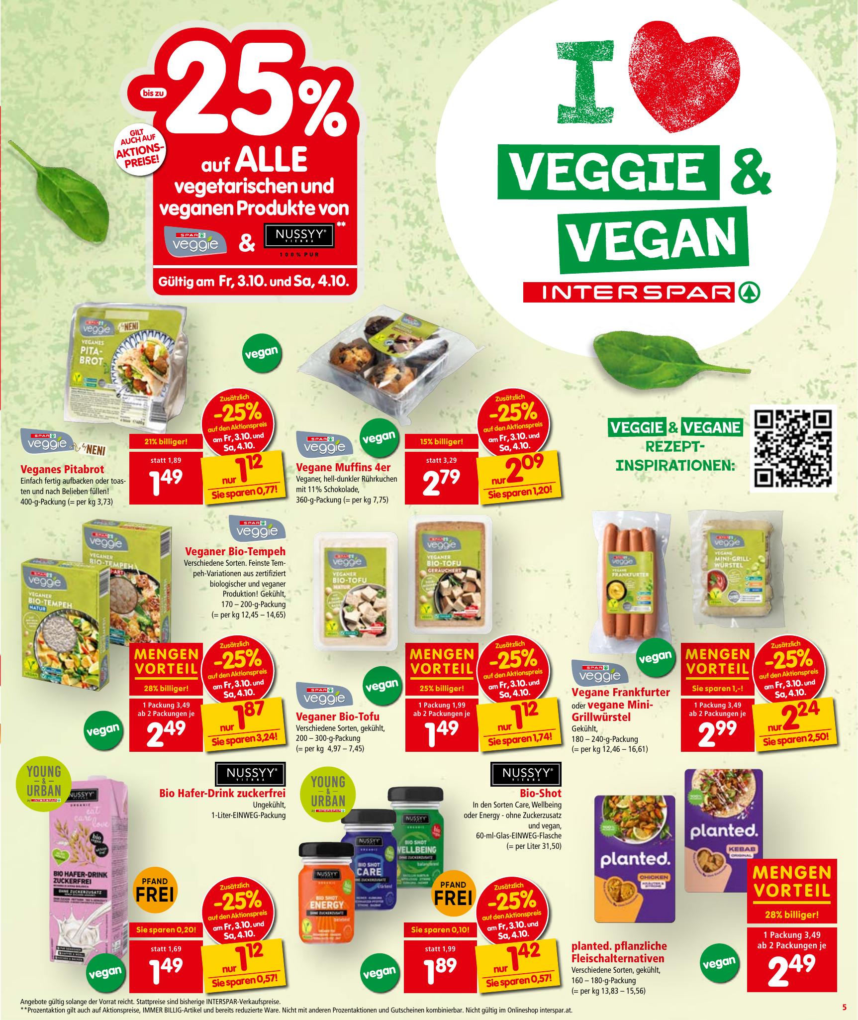Interspar flyer page