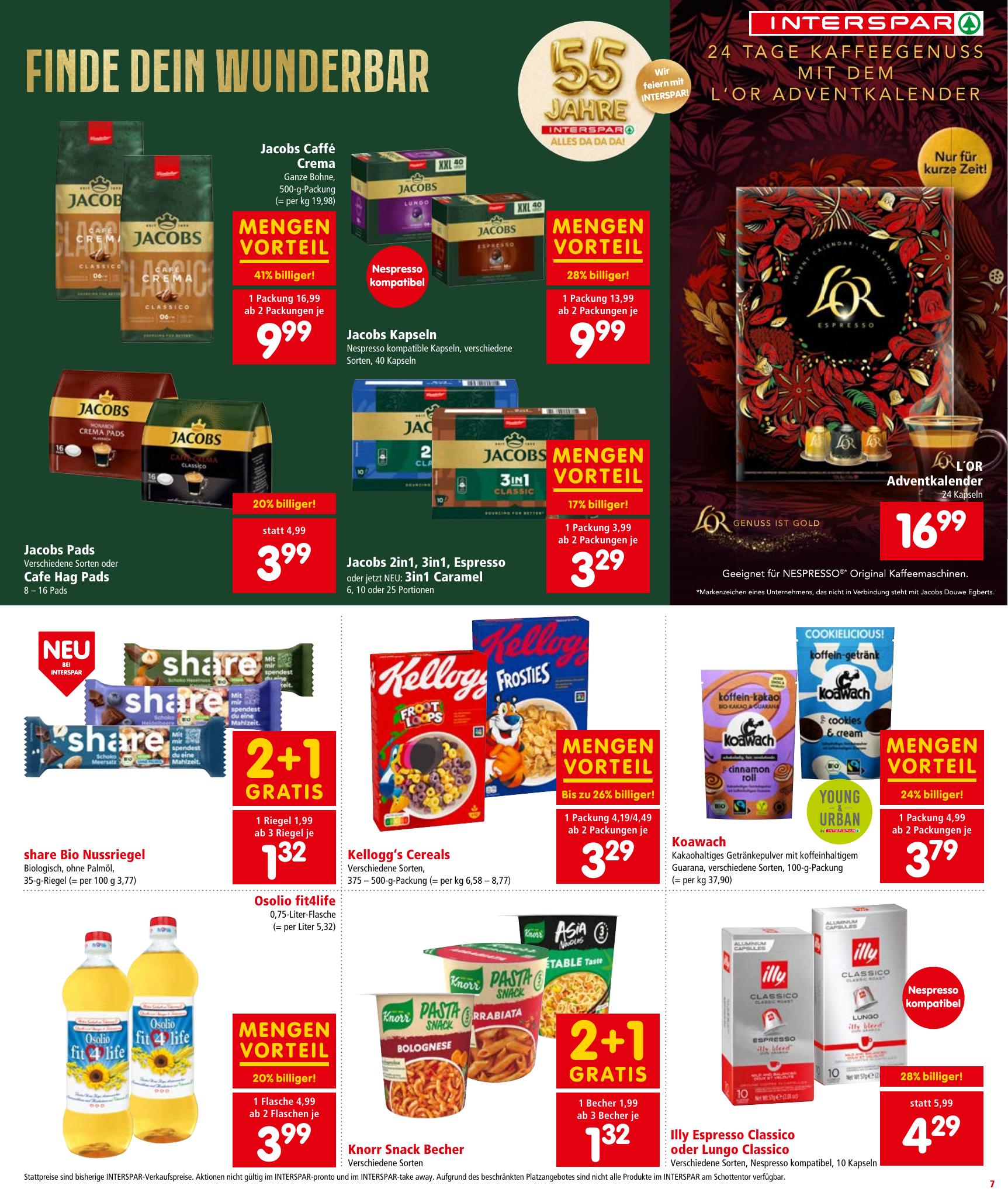 Interspar flyer page