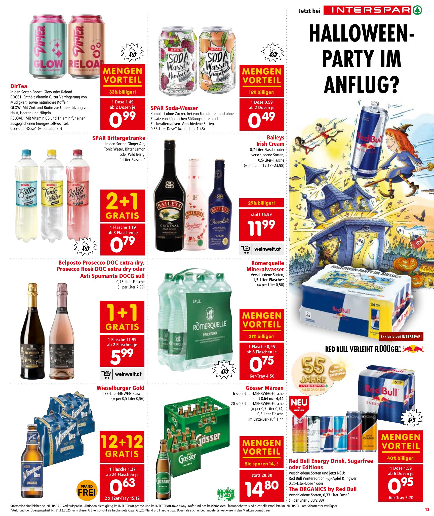 Interspar flyer page