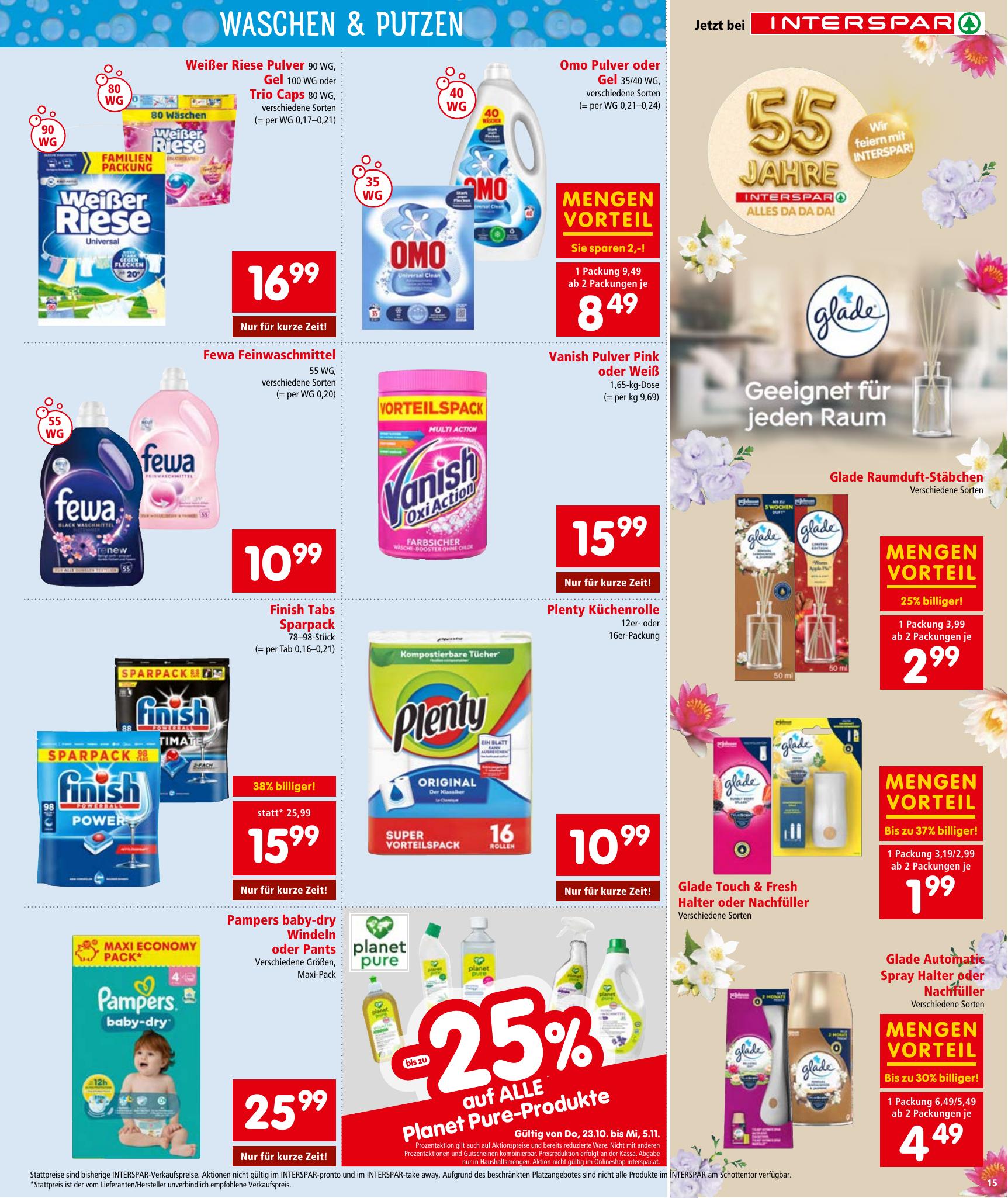 Interspar flyer page