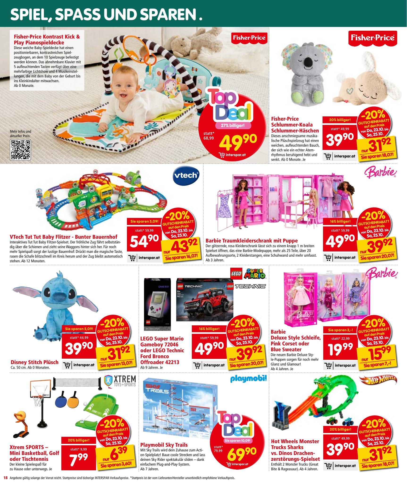Interspar flyer page