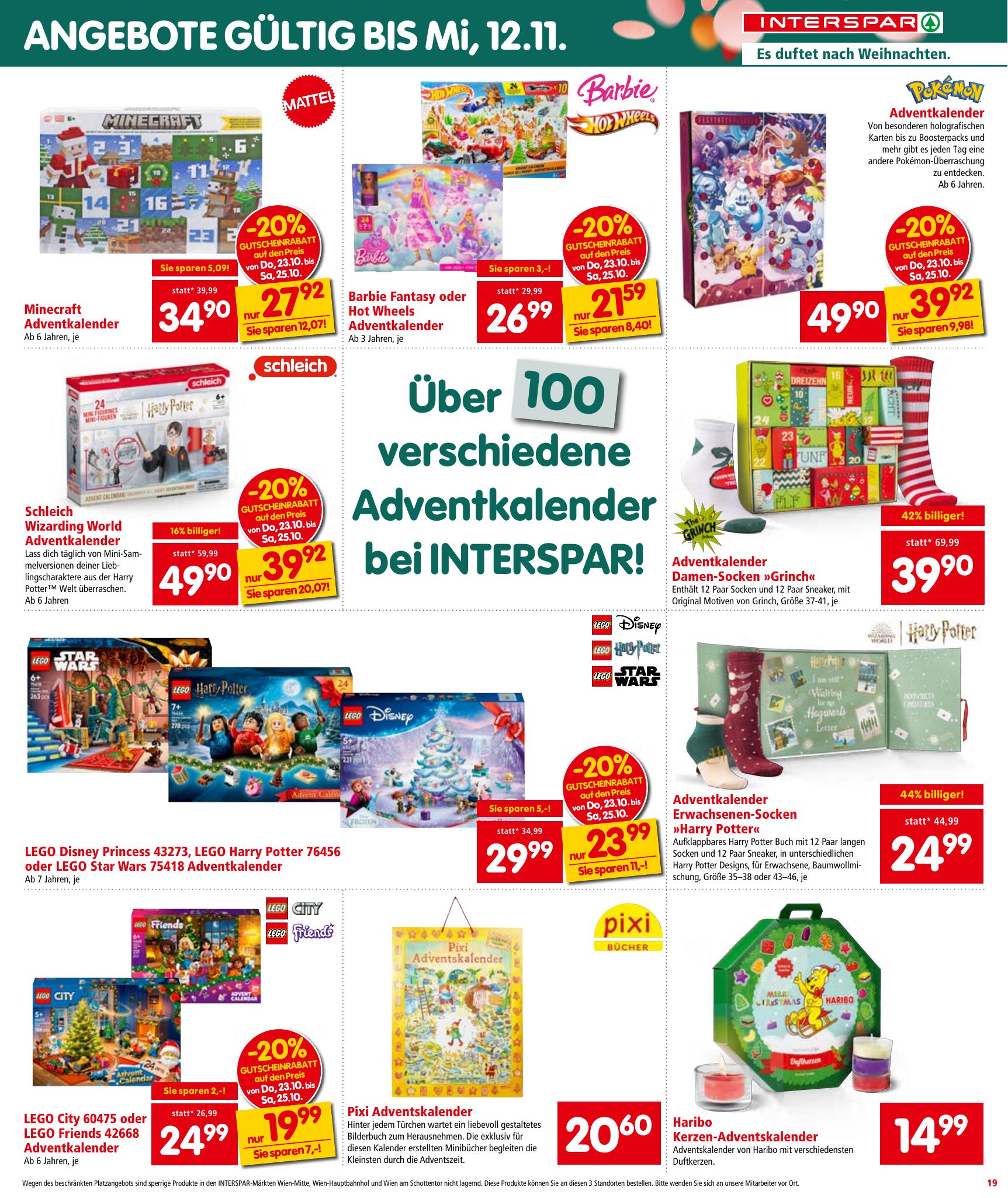 Interspar flyer page