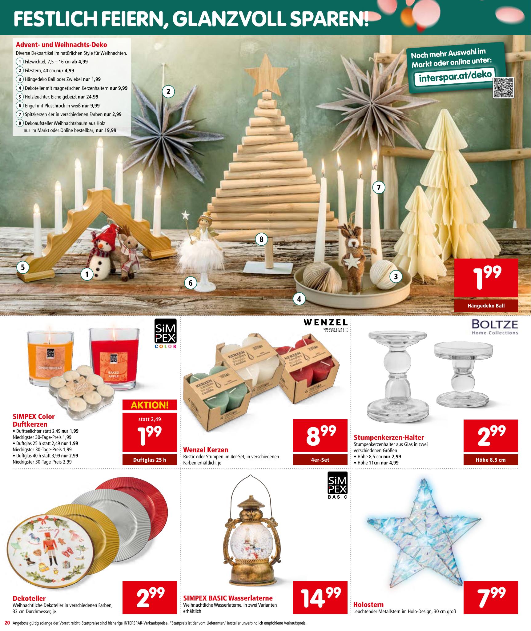 Interspar flyer page
