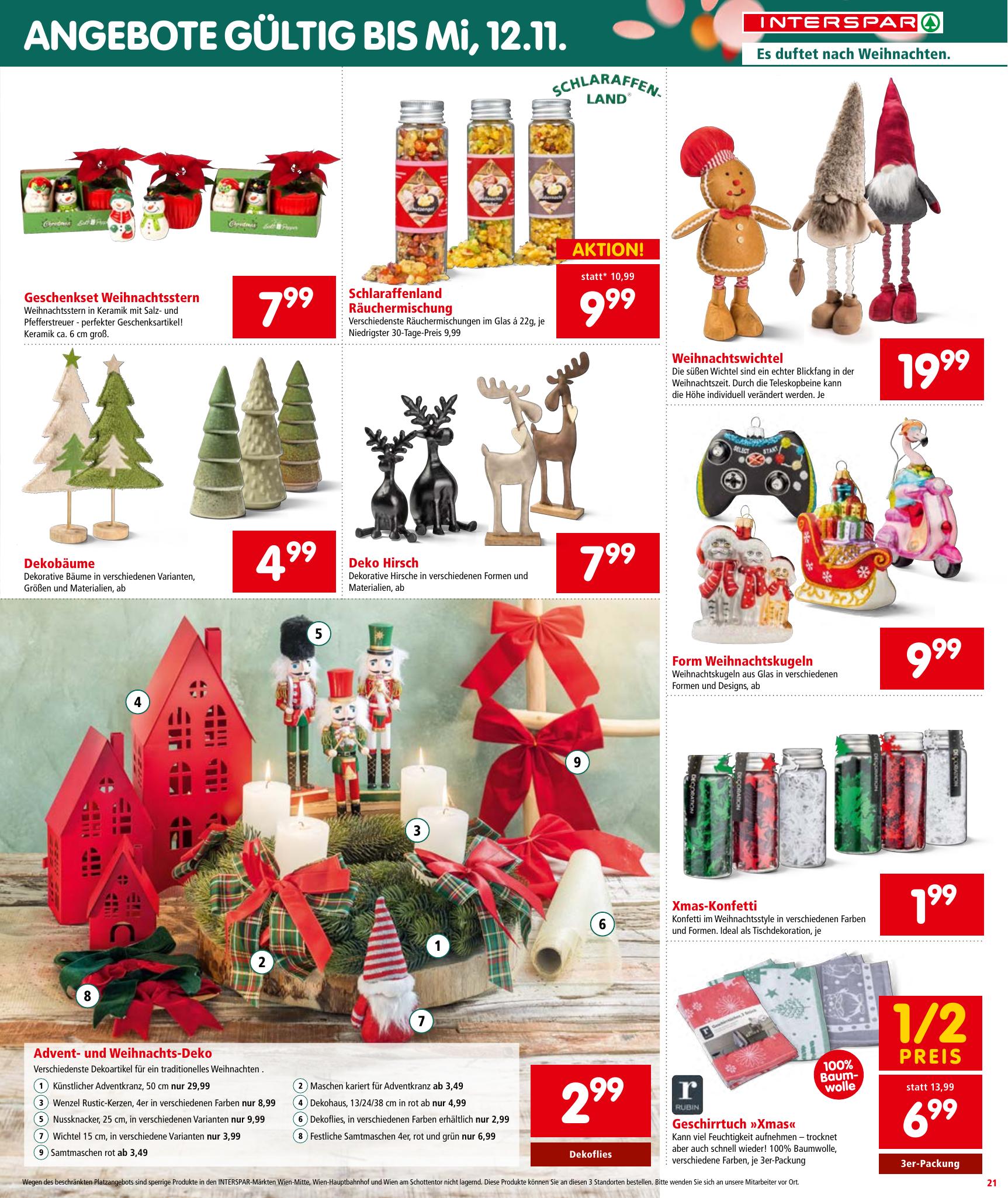 Interspar flyer page