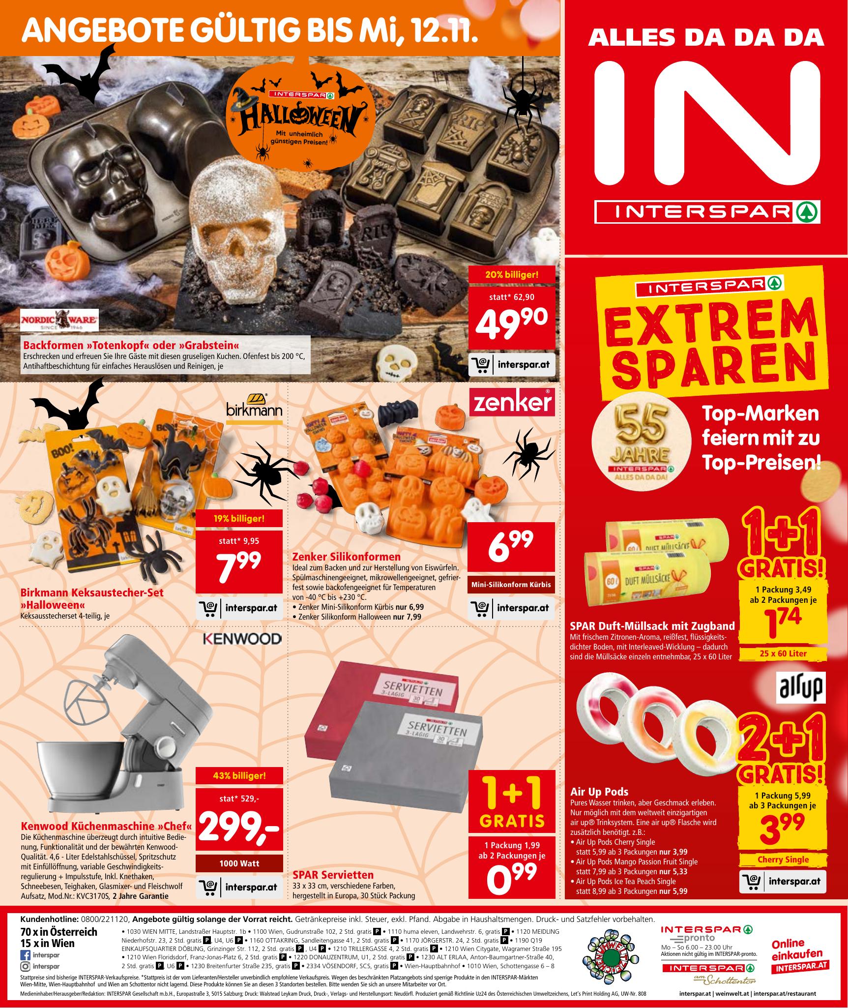 Interspar flyer page