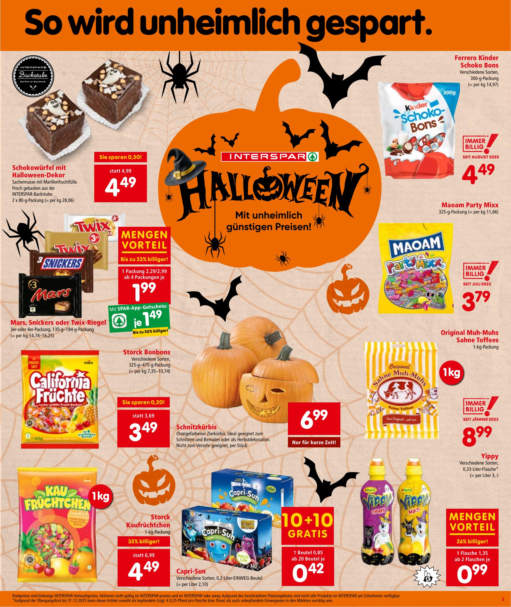 Interspar flyer page