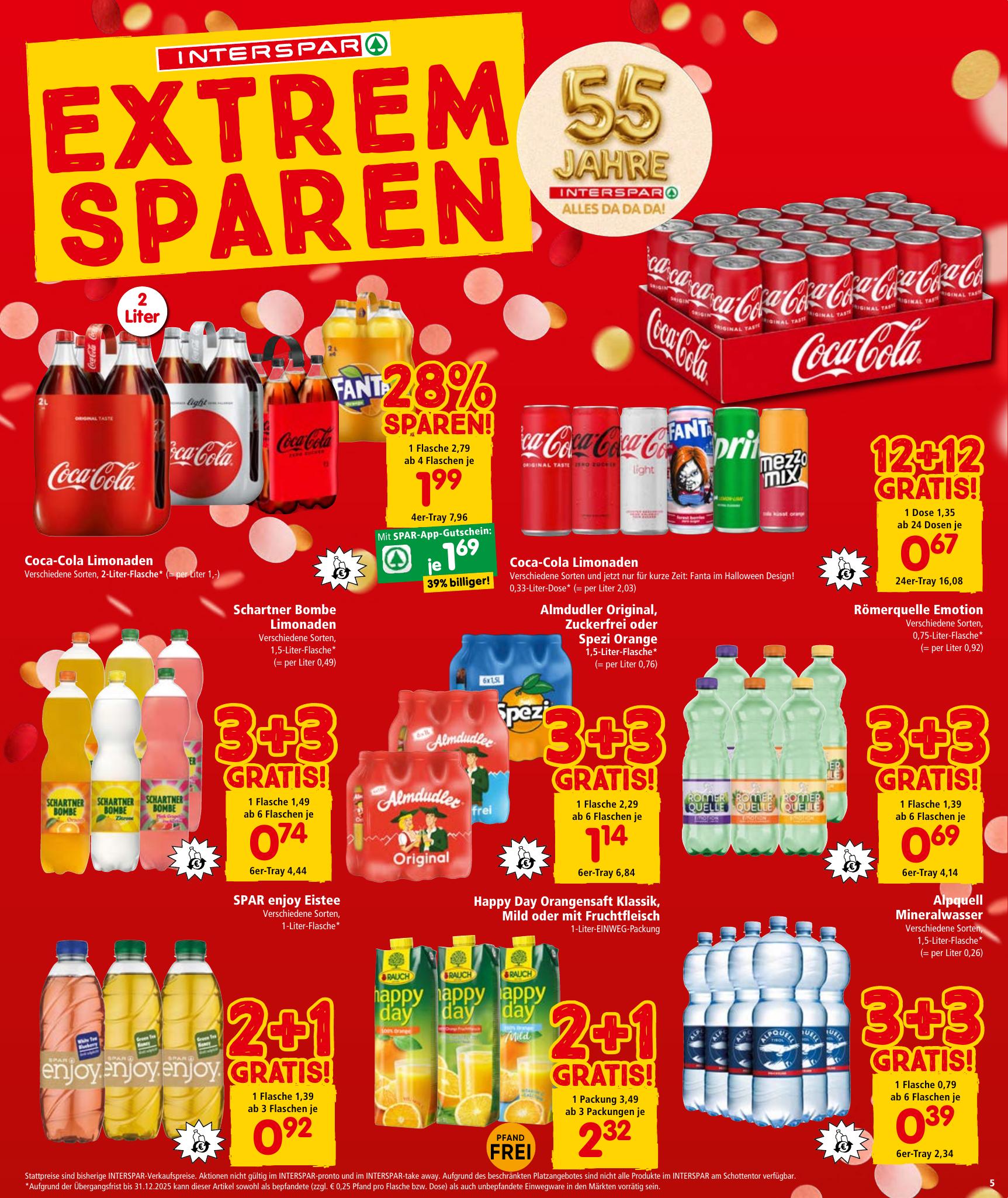 Interspar flyer page