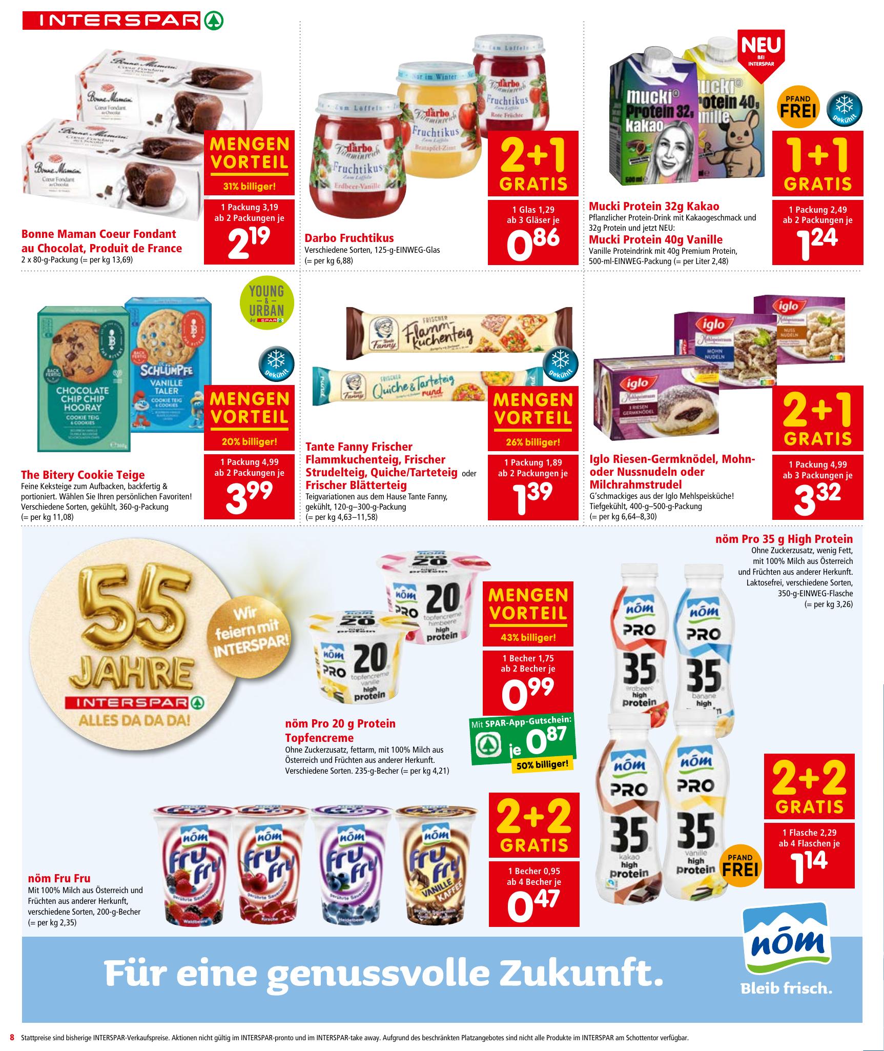 Interspar flyer page