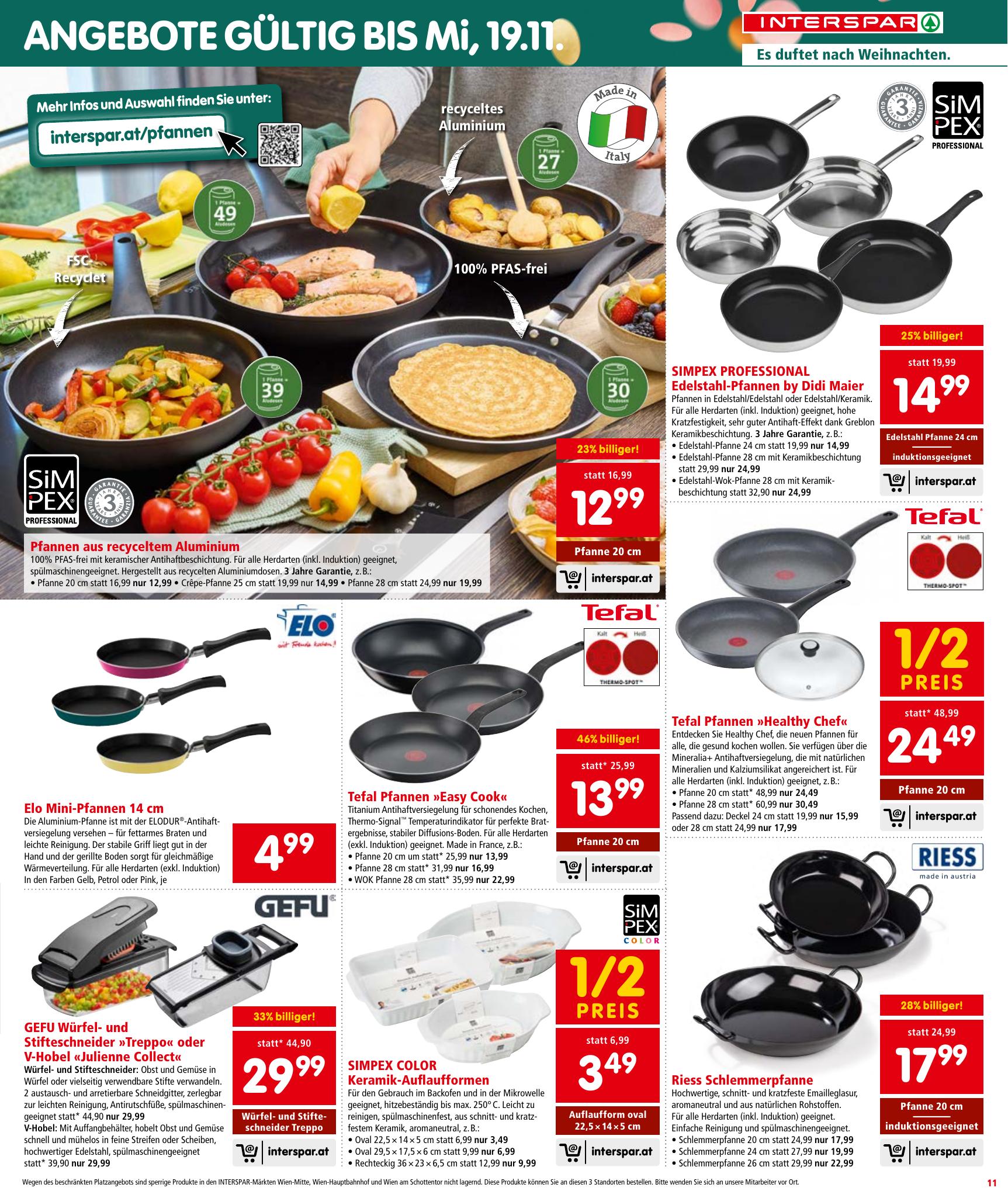 Interspar flyer page