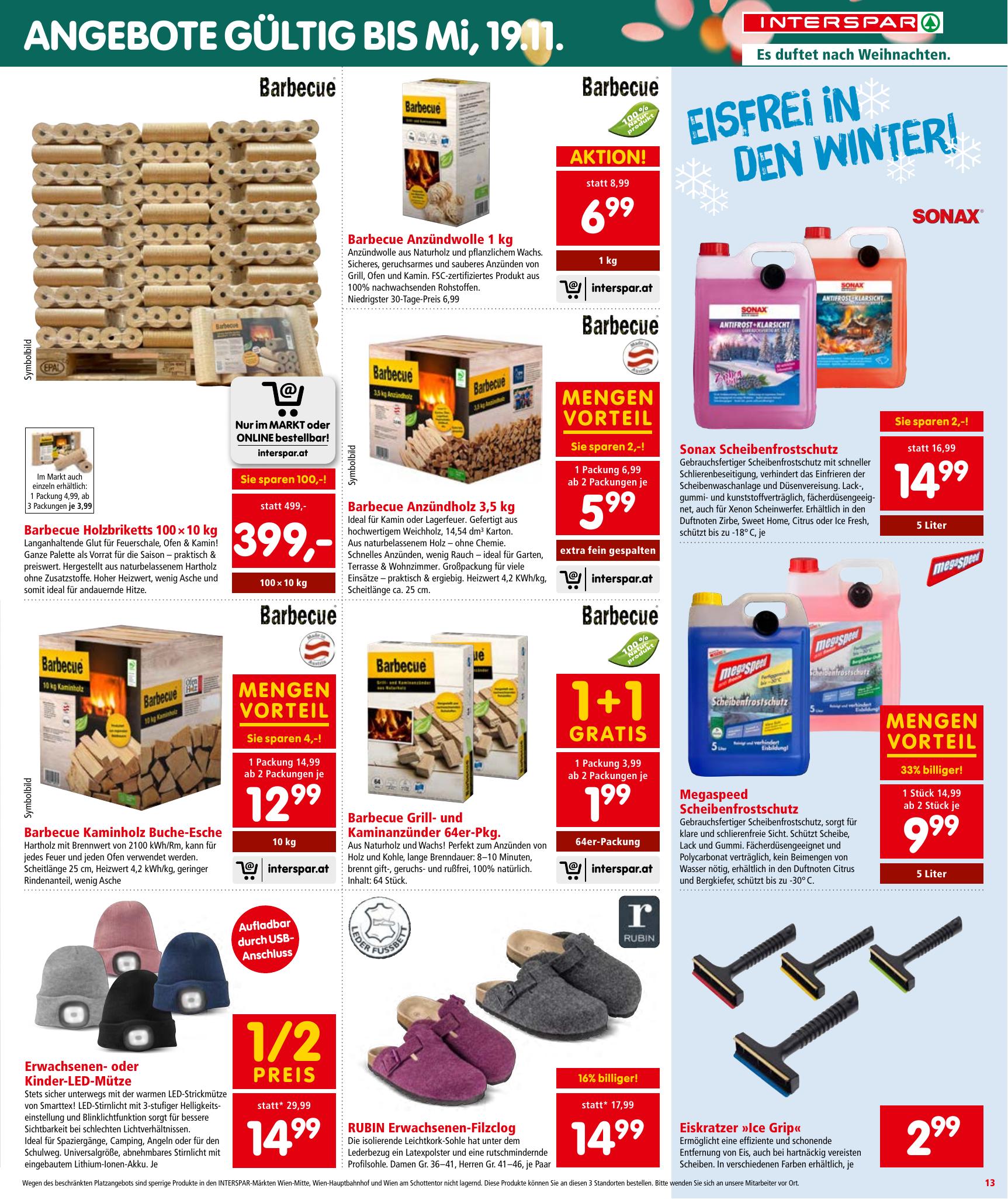 Interspar flyer page
