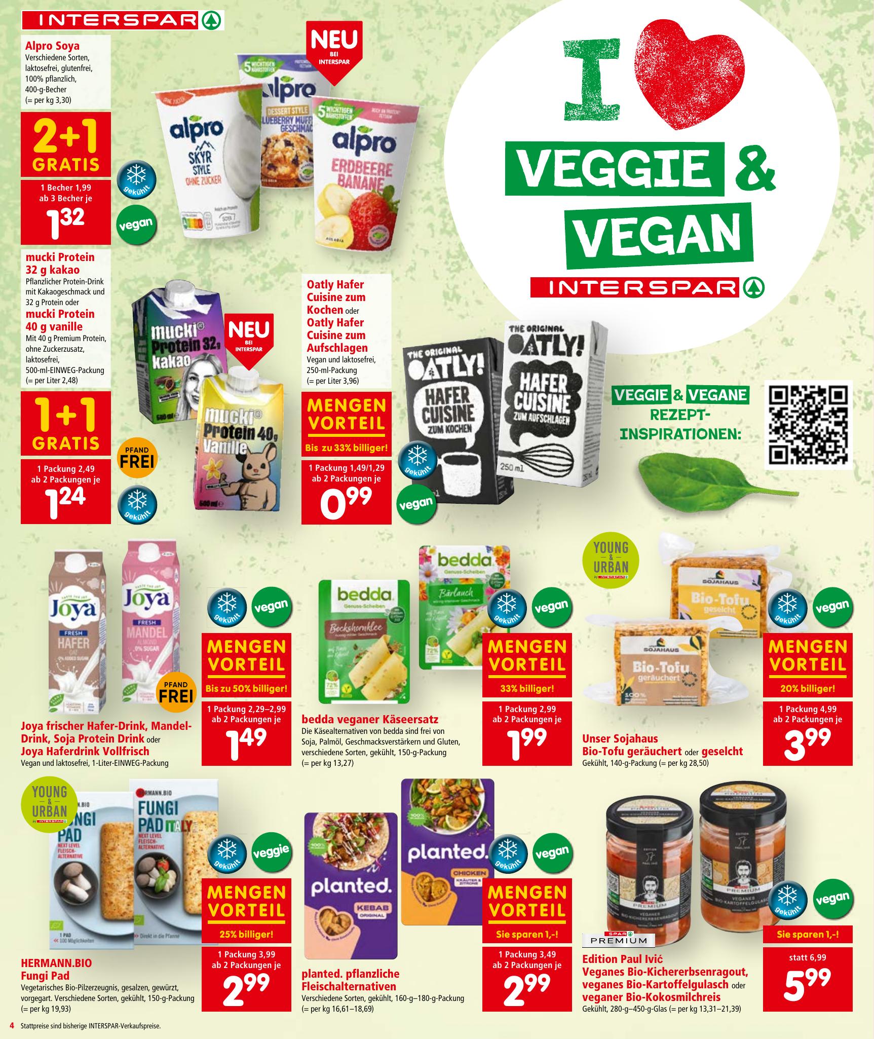 Interspar flyer page
