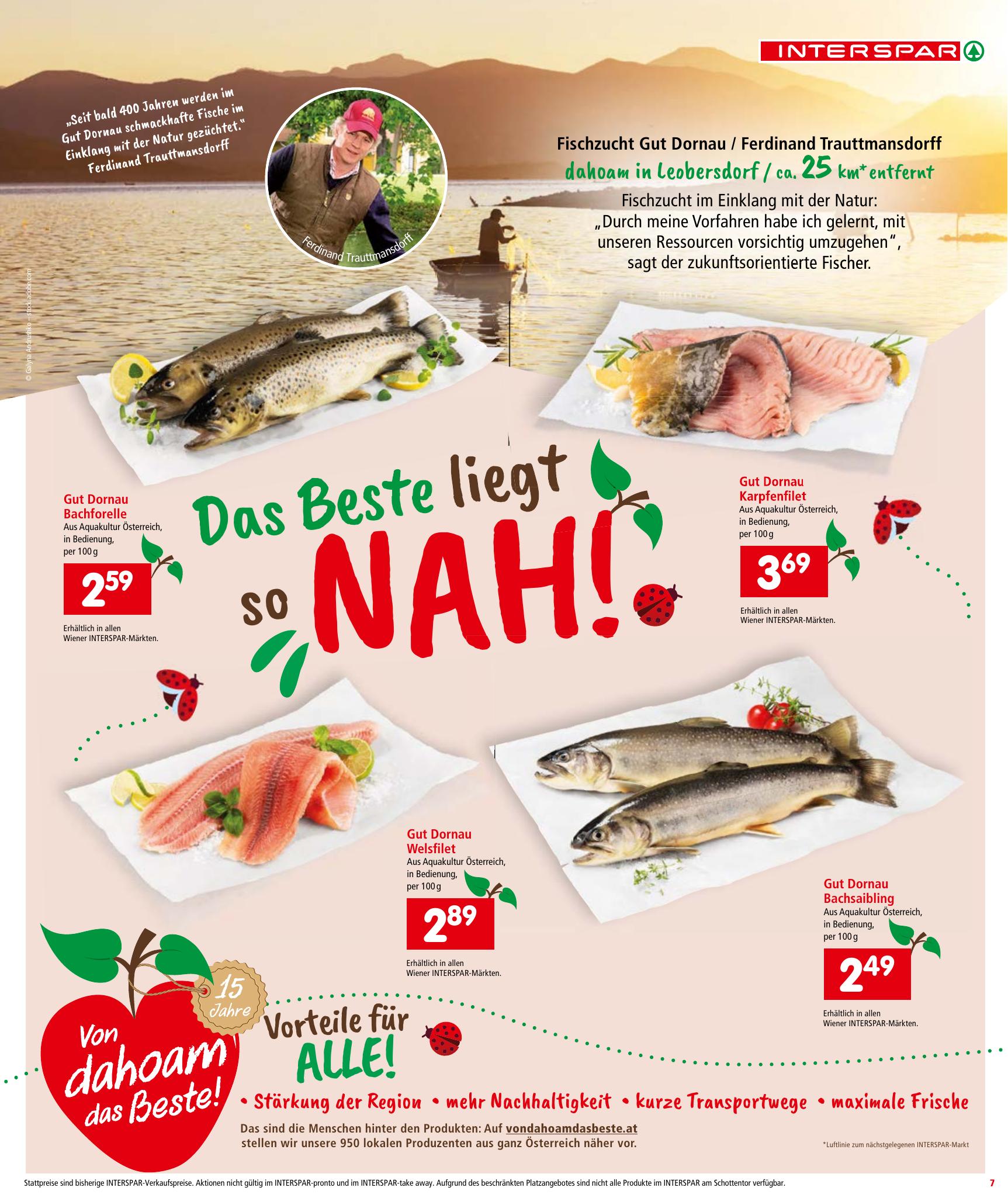 Interspar flyer page