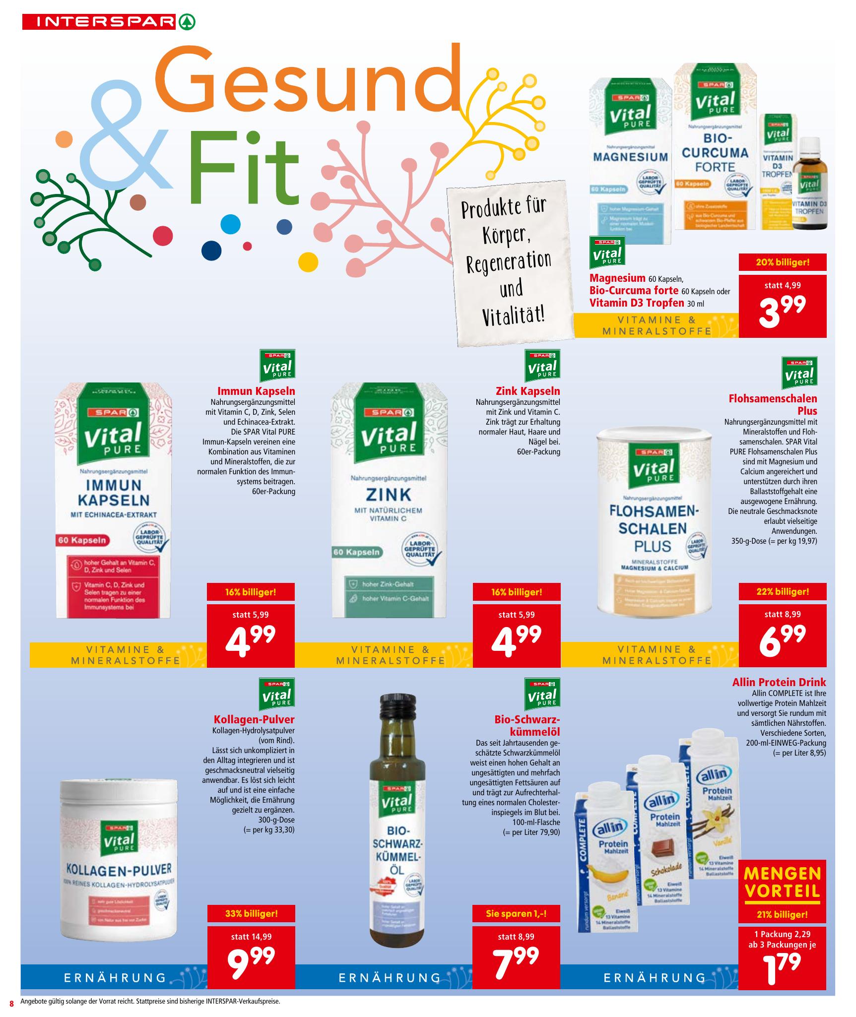 Interspar flyer page