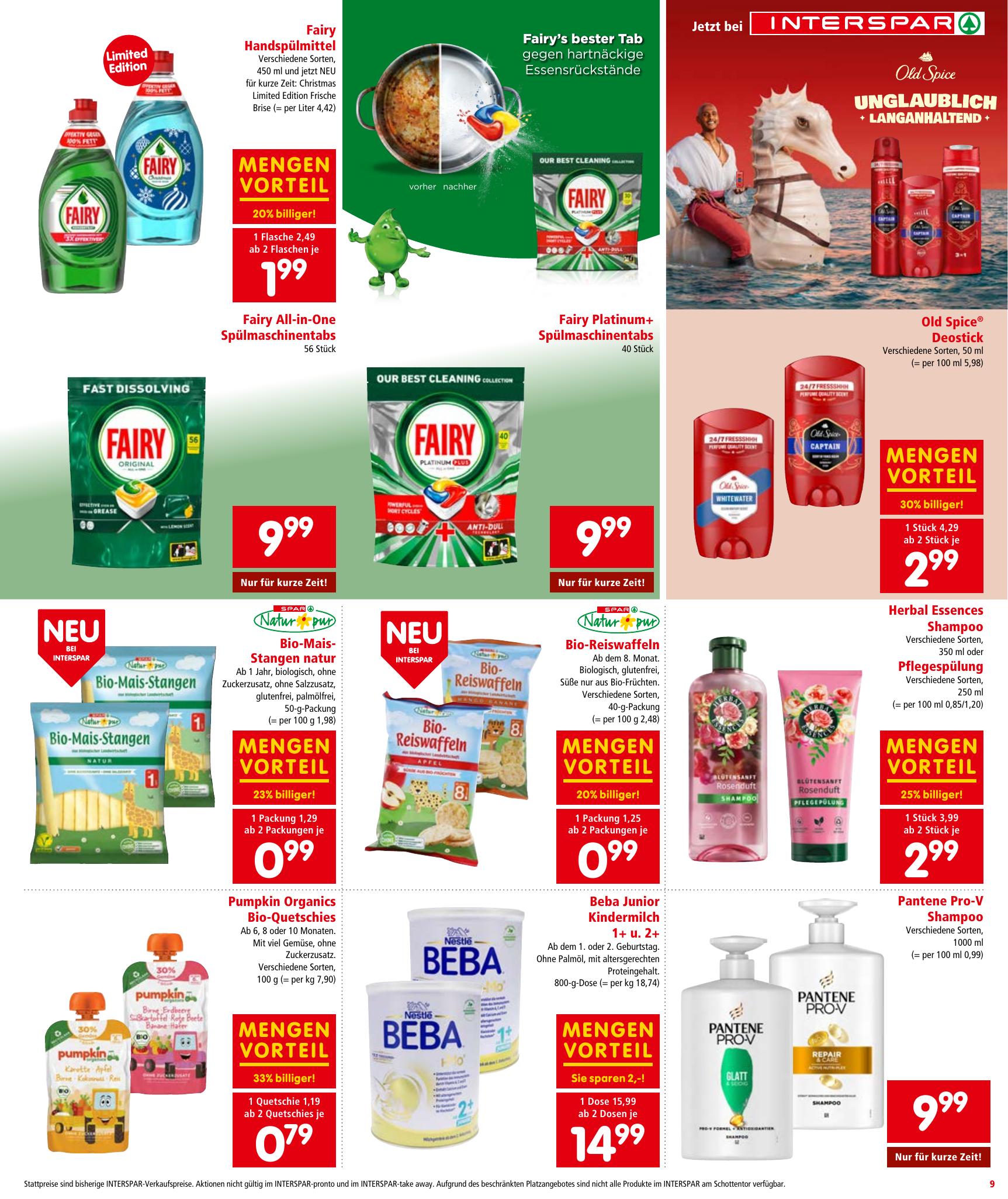 Interspar flyer page