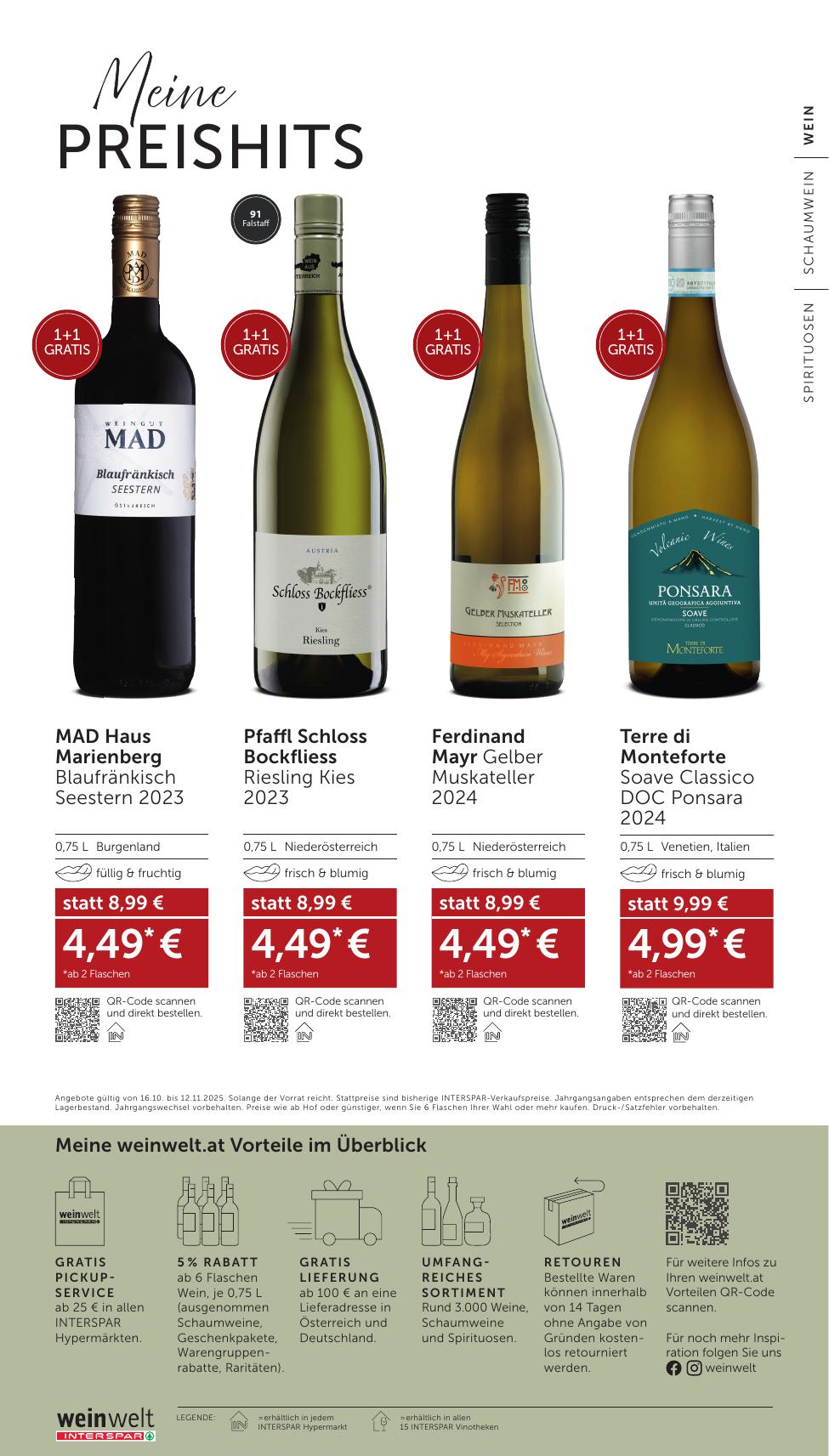 Interspar Katalog flyer page