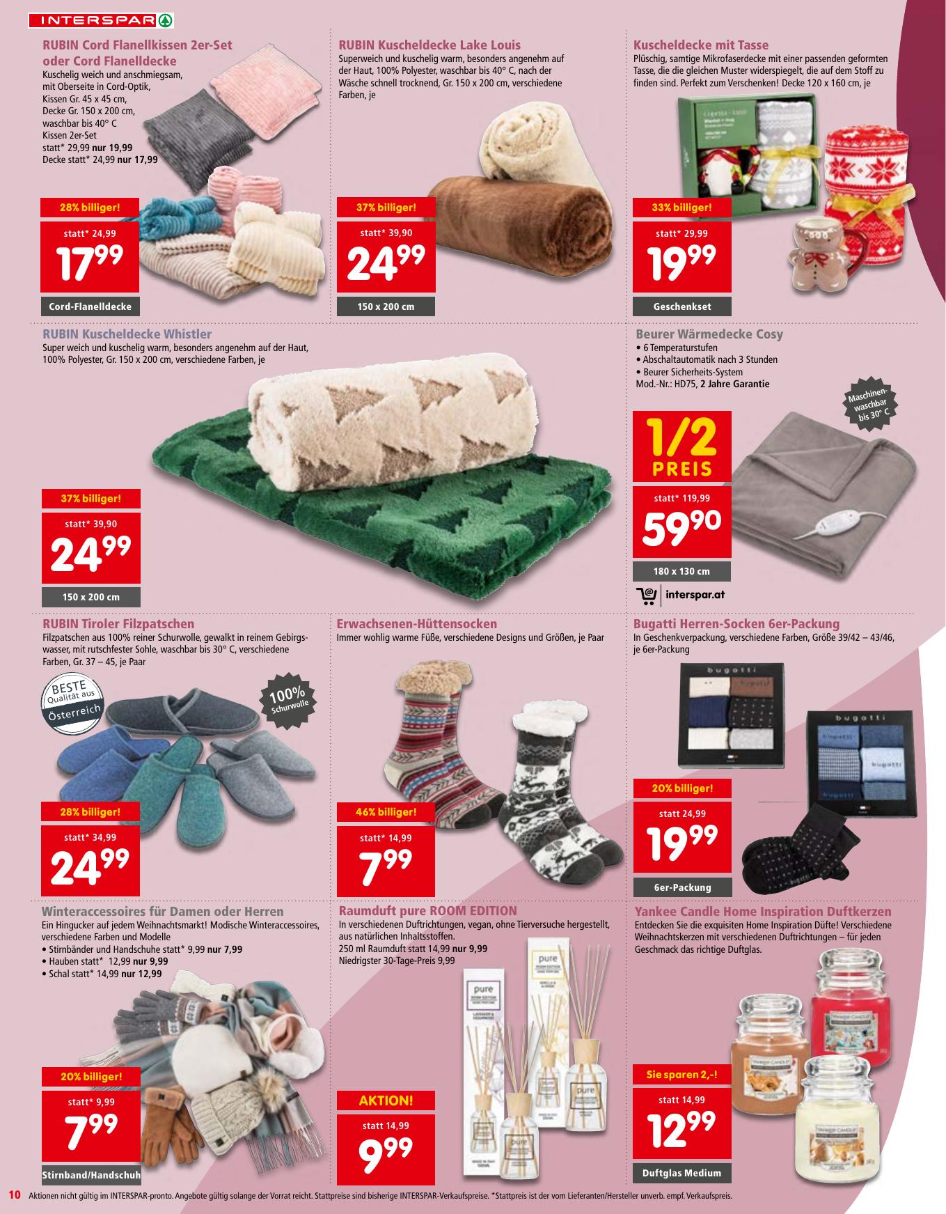 Interspar Katalog flyer page