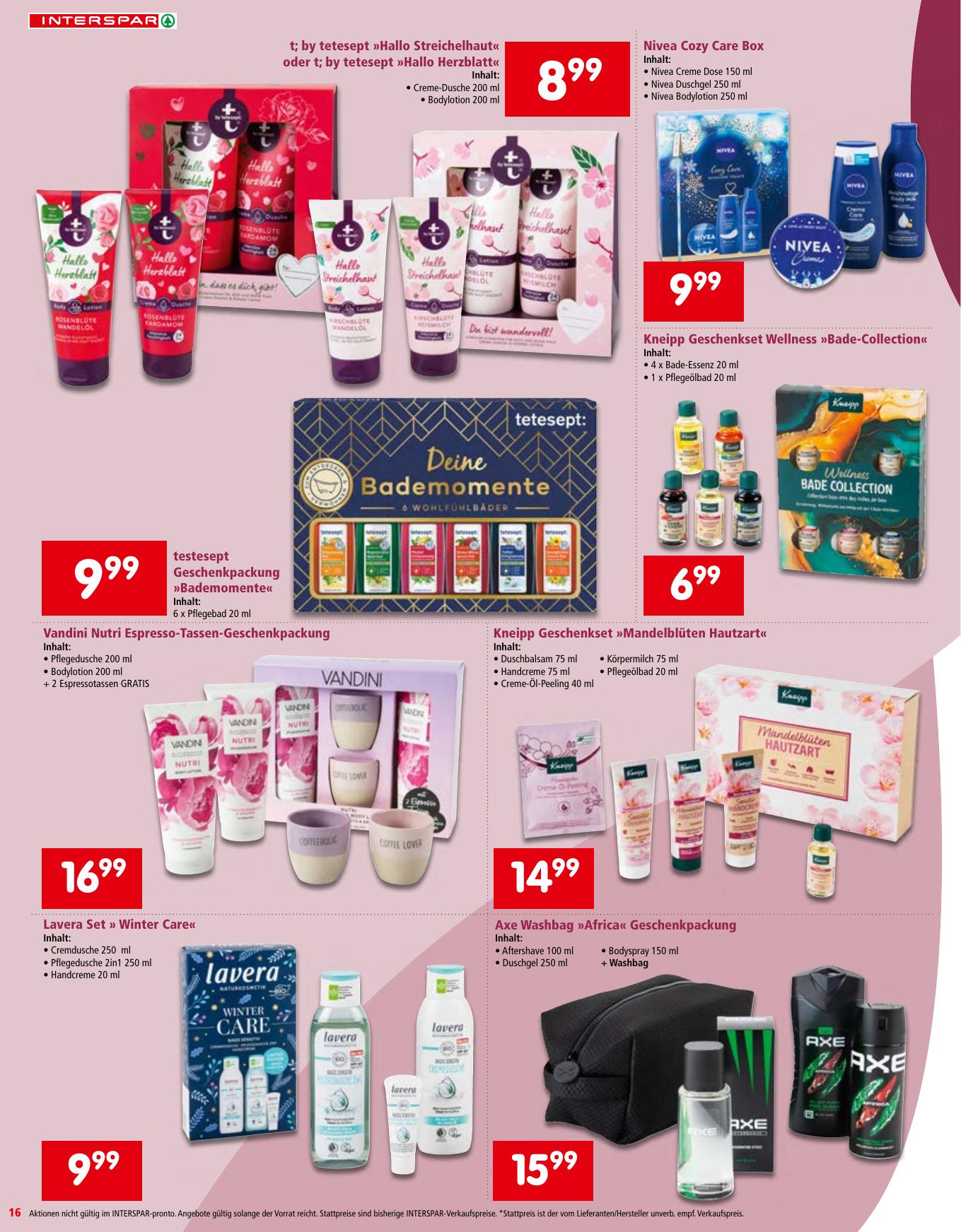 Interspar Katalog flyer page