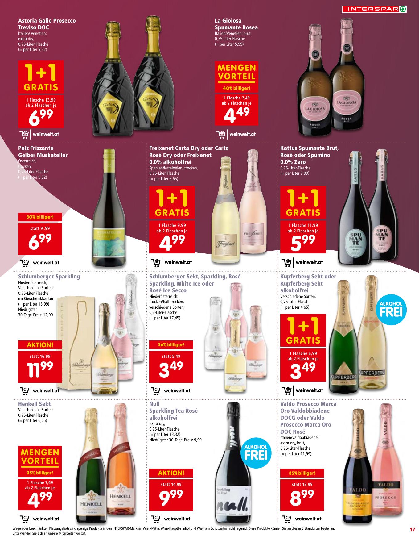 Interspar Katalog flyer page
