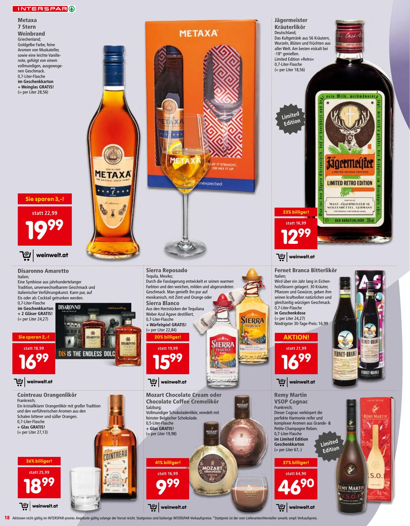 Interspar Katalog flyer page