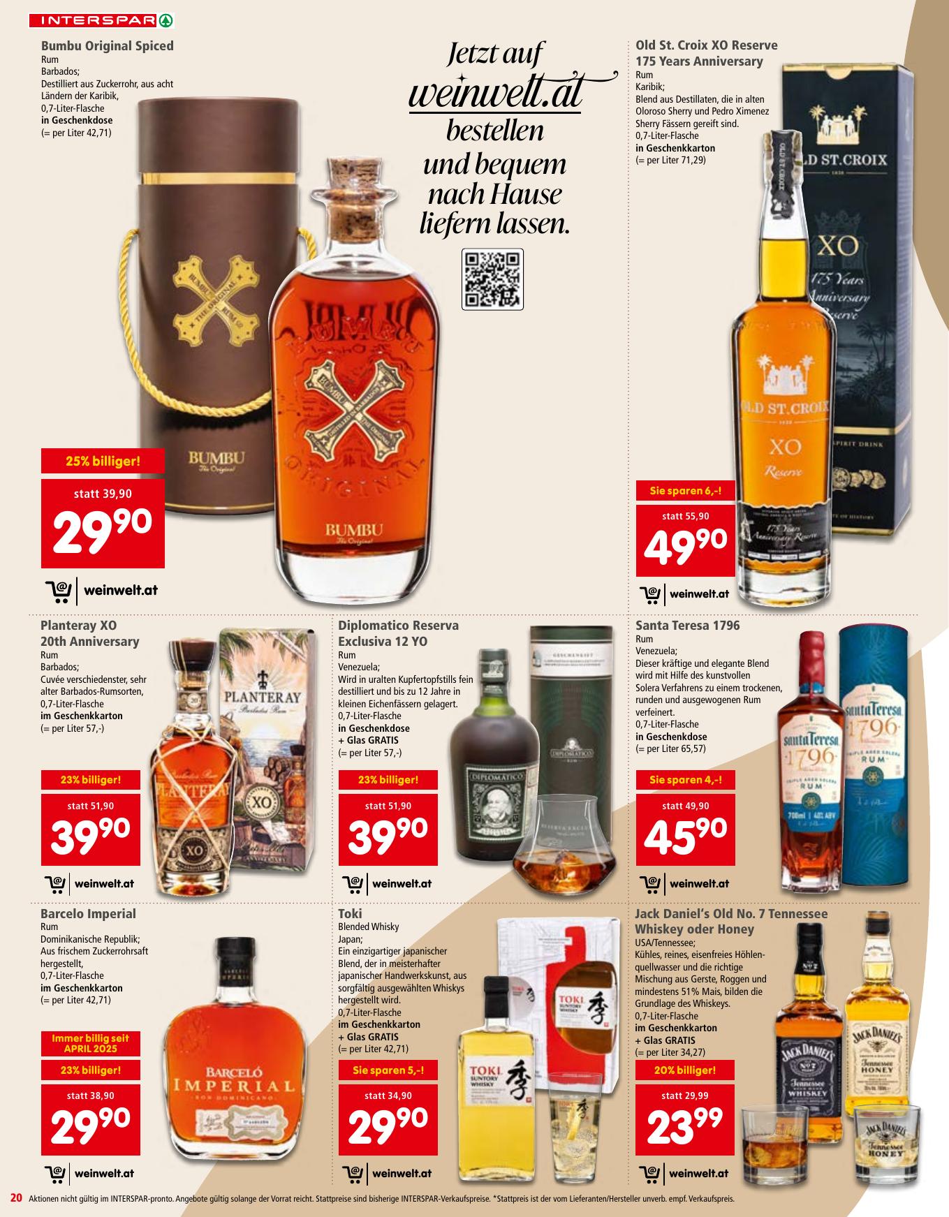 Interspar Katalog flyer page
