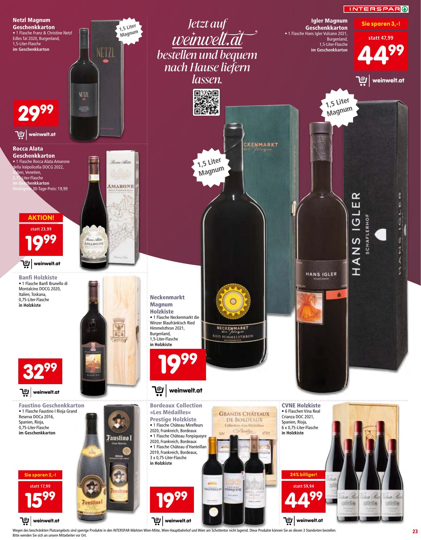 Interspar Katalog flyer page