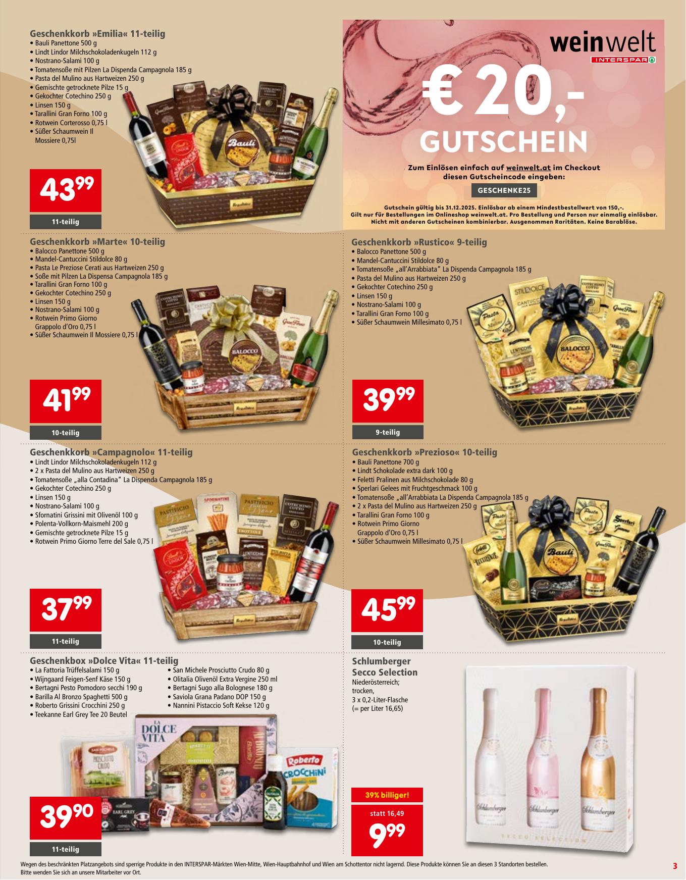 Interspar Katalog flyer page